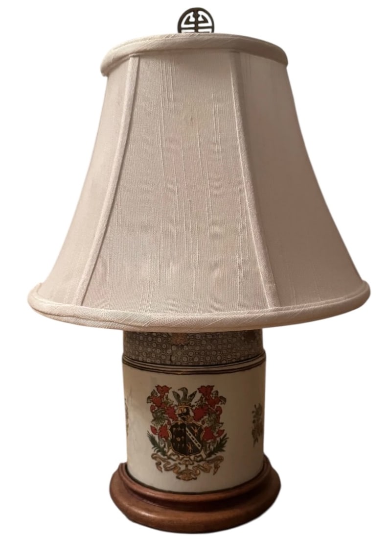 Antique porcelain lamp (1 of 3)