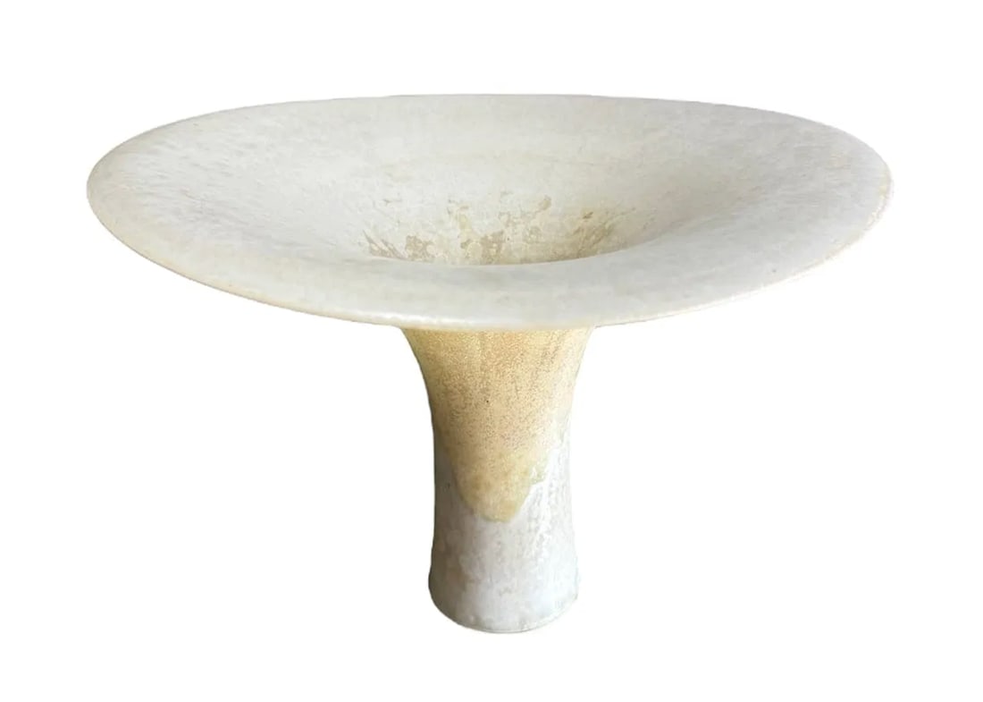 Gottlind Weigel lily vase: Gottlind Weigel lily vase. DIMENSIONS: 9.75"W x 9.75"D x 6.75"H