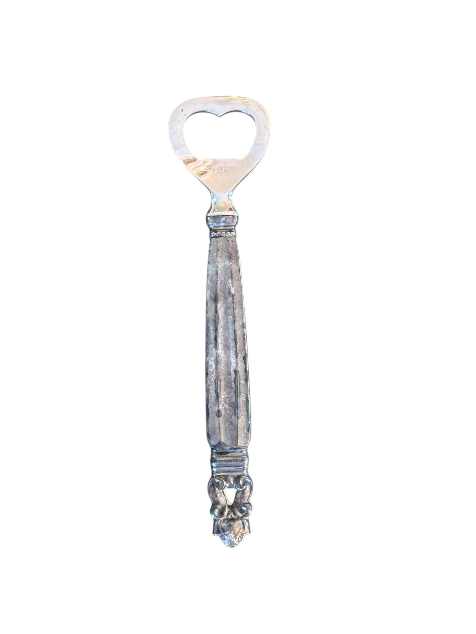 Vintage Georg Jensen bottle opener: Vintage Georg Jensen bottle opener. DIMENSIONS: 6.5 x 1.5
