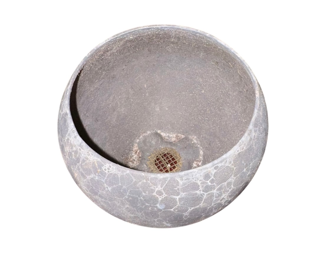 Ceramic grey bonsai pot - 3