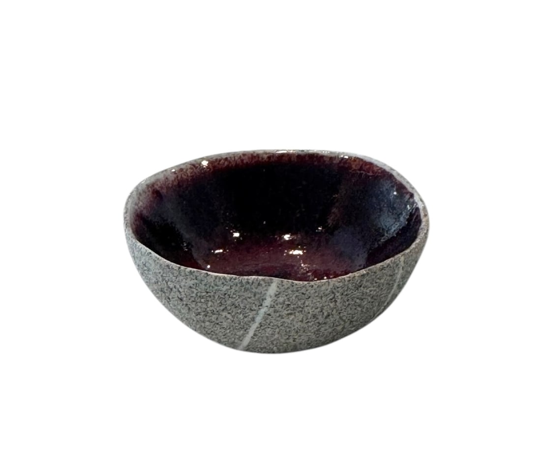 Cinque terre geode salt cellar (1 of 3)