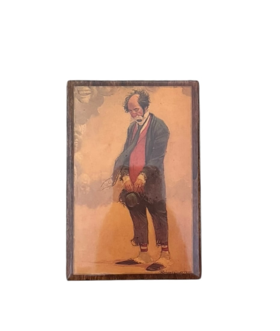 Sad clown music box: Sad clown music box