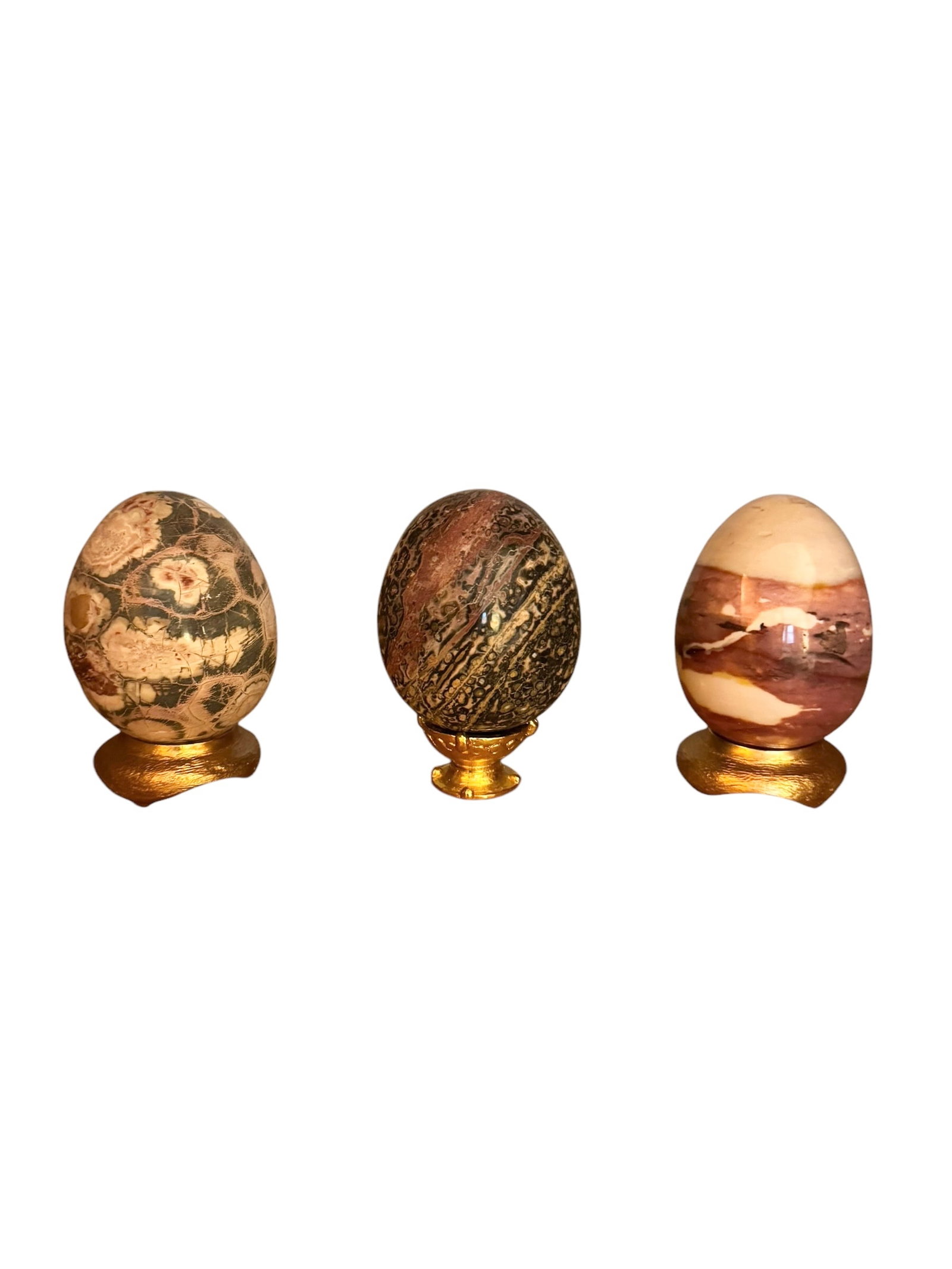 3 agate eggs - 2