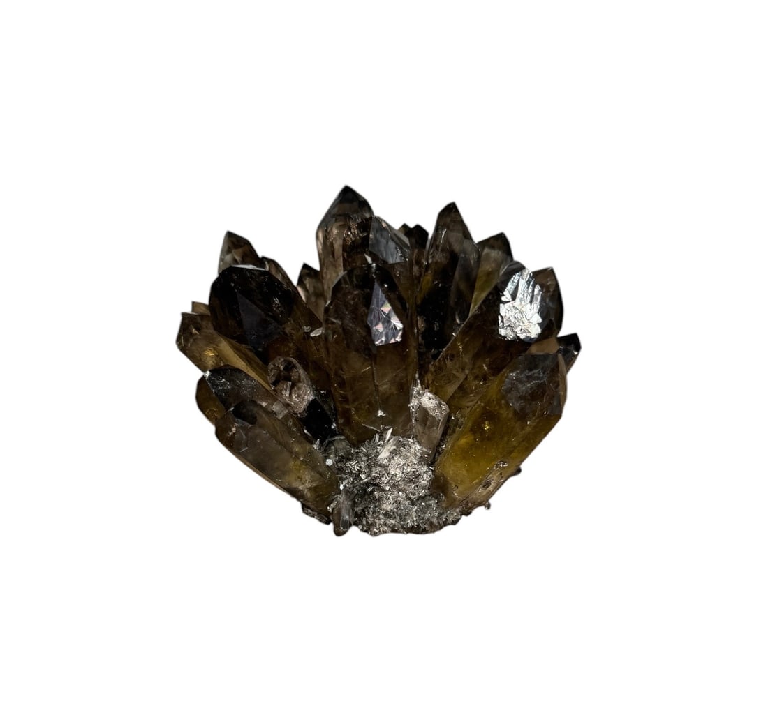 Smoky quartz crystal (1 of 3)