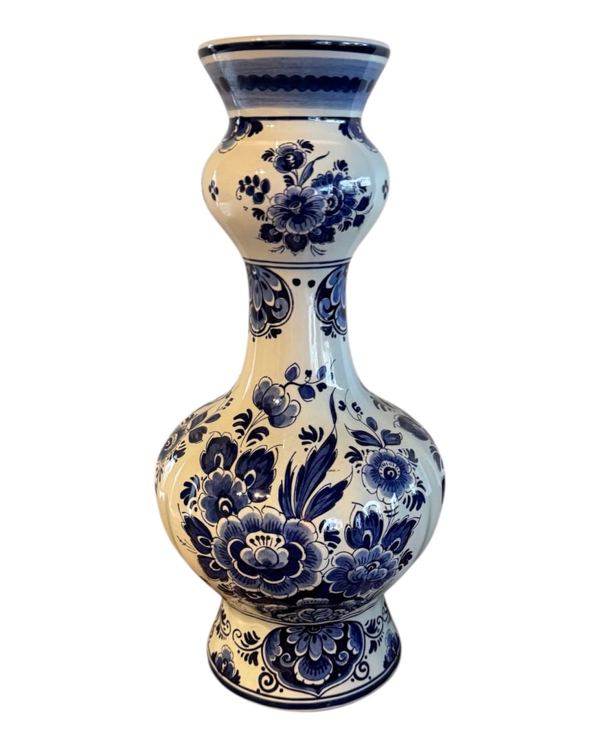 Small Delft gourd vase: Small Delft gourd vase