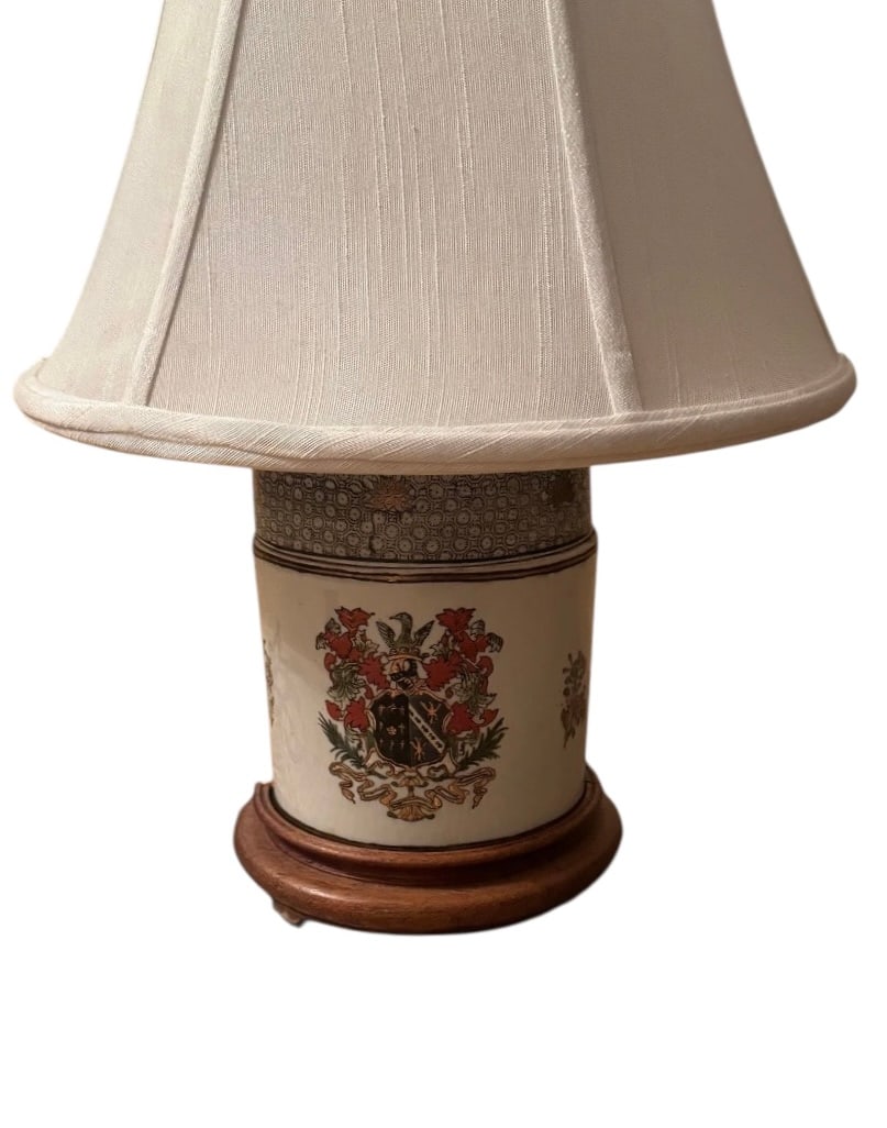 Antique Porcelain Lamp - 2