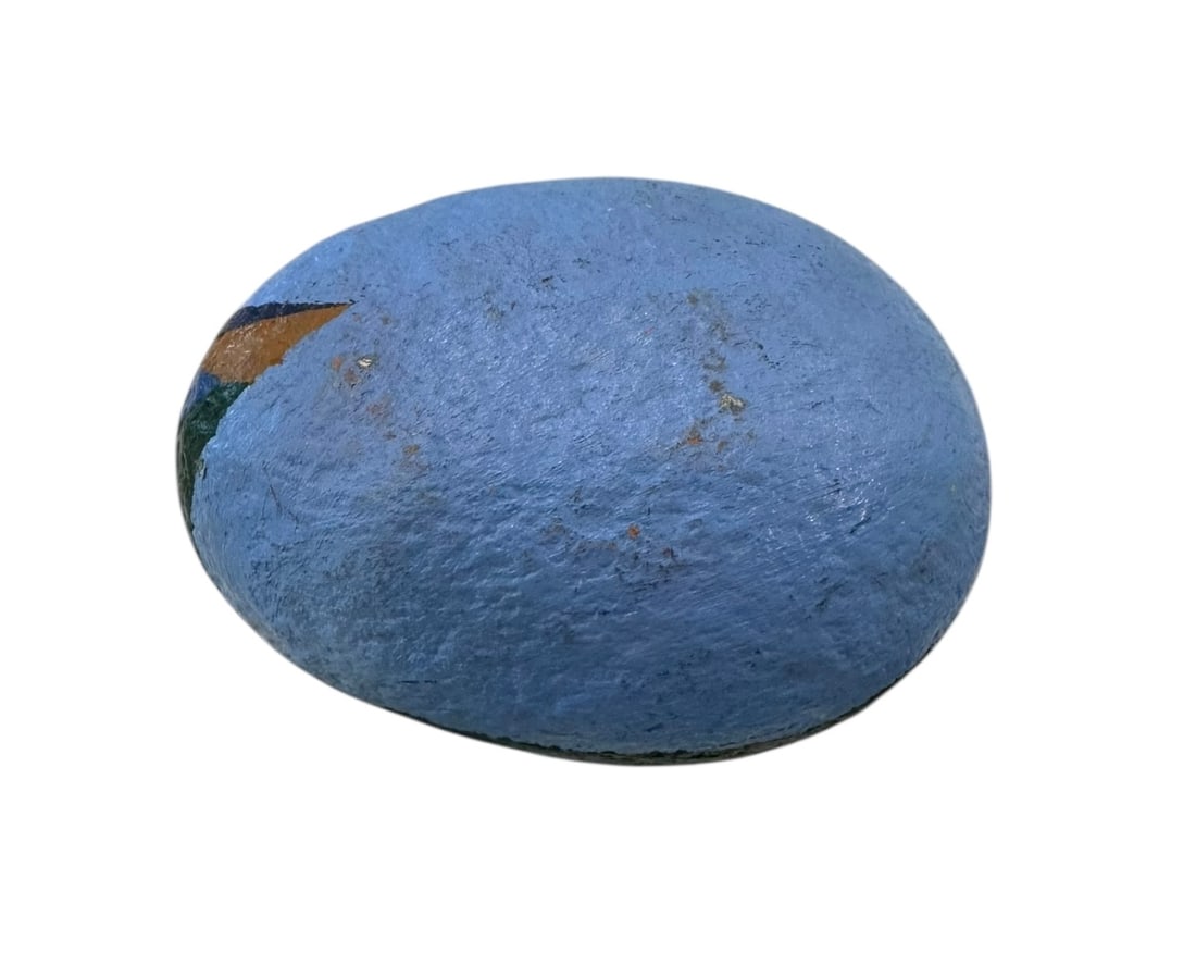 Hippie-Era Painted Rock - 5