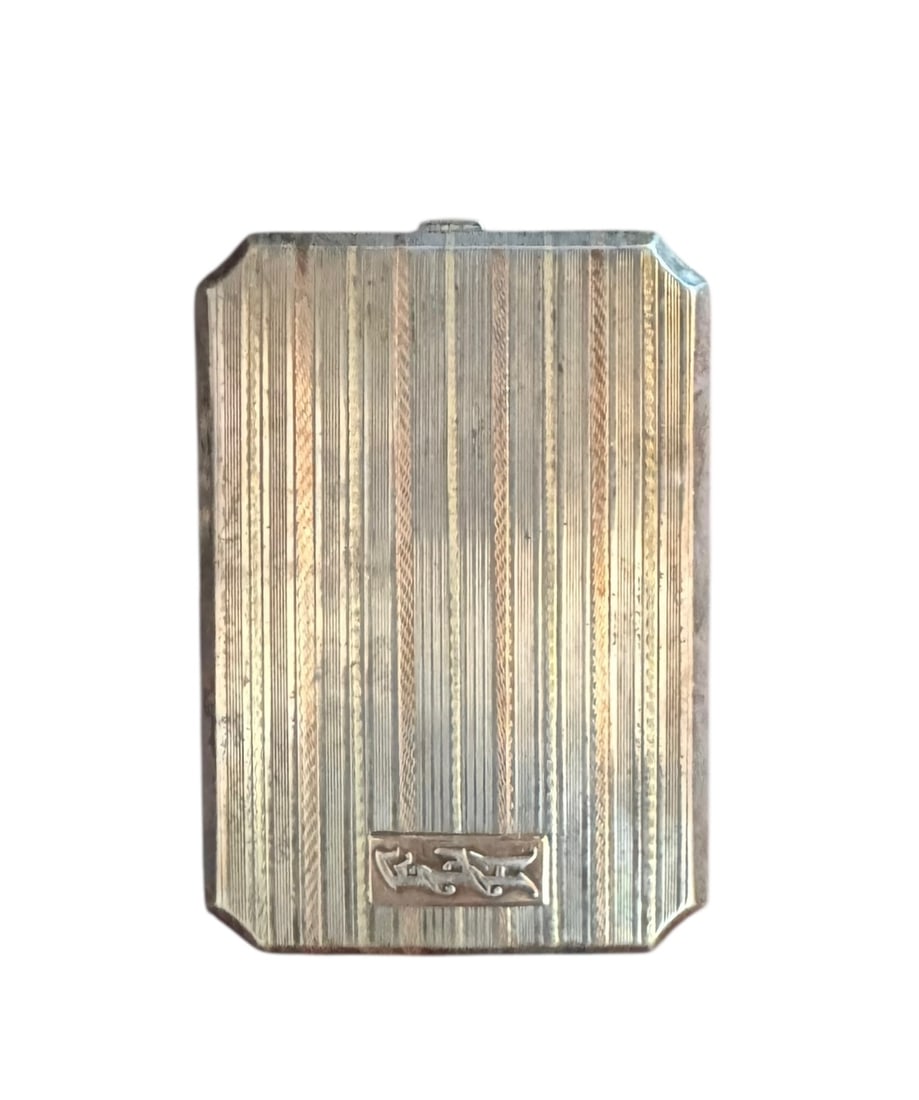 Antique Silver Cigarette Holder - 3