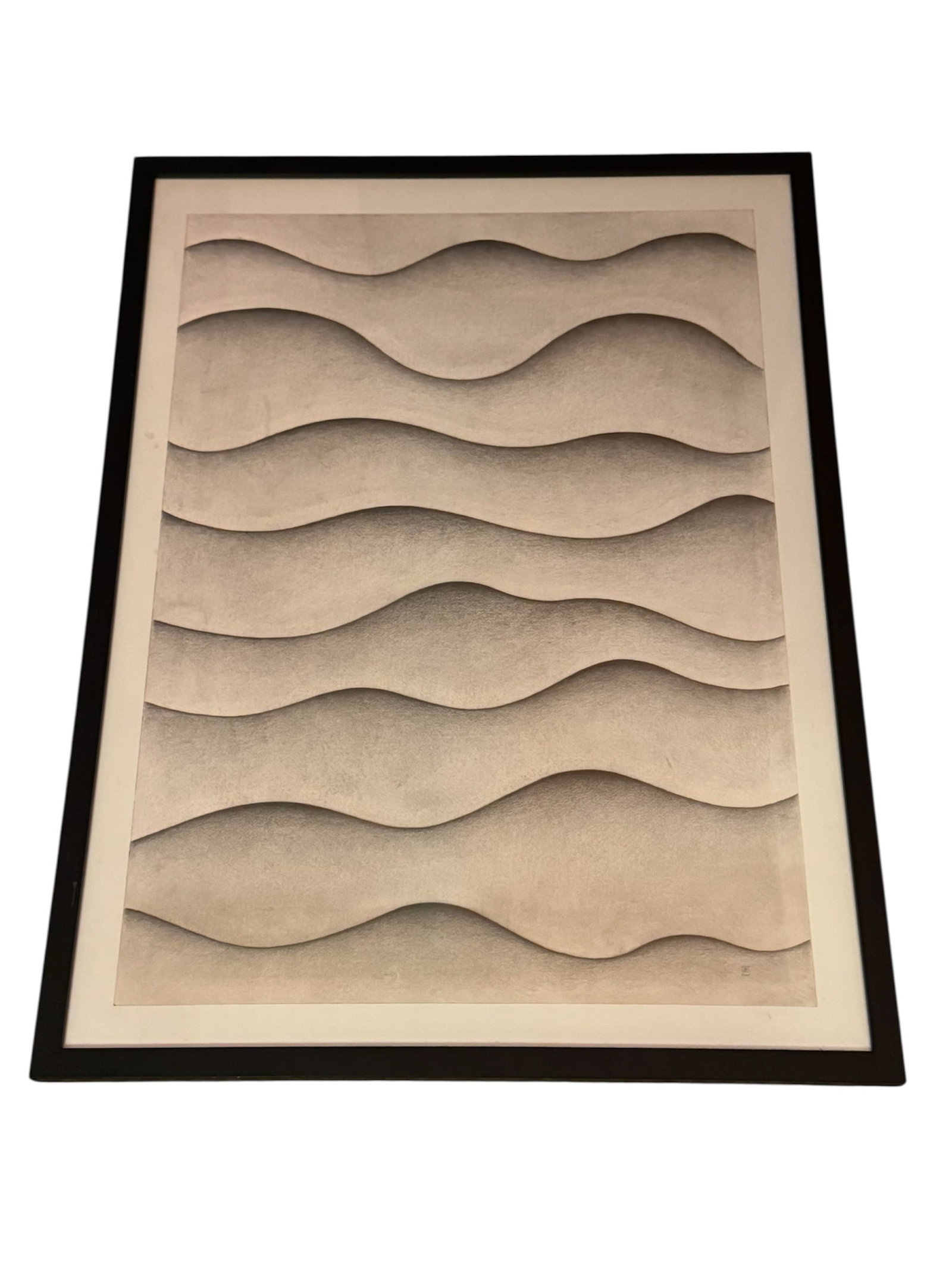 Tim Grovesnor, "Shock Waves," Graphite on Paper - 3