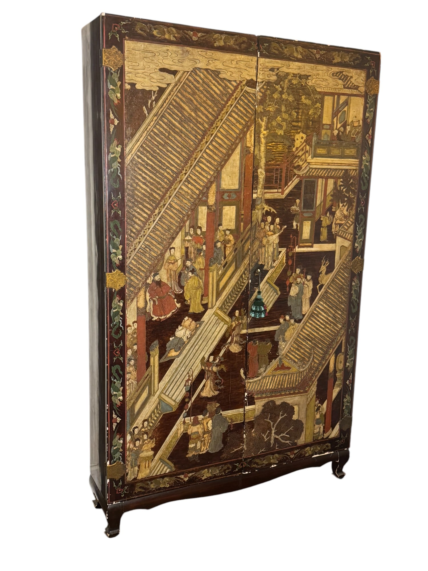 Antique Chinoiserie Cabinet - 2