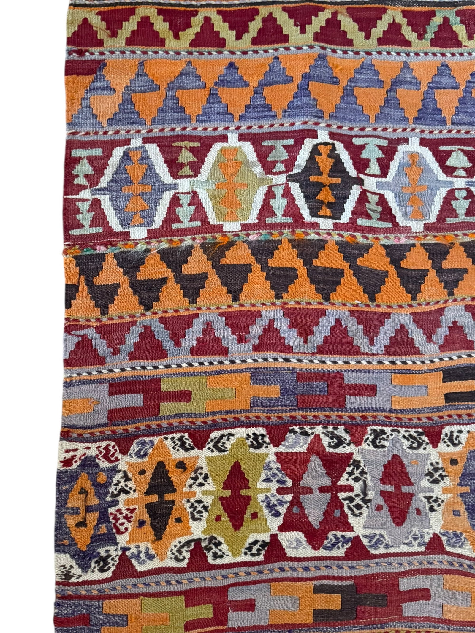 Multicolored Turkish Rug - 3