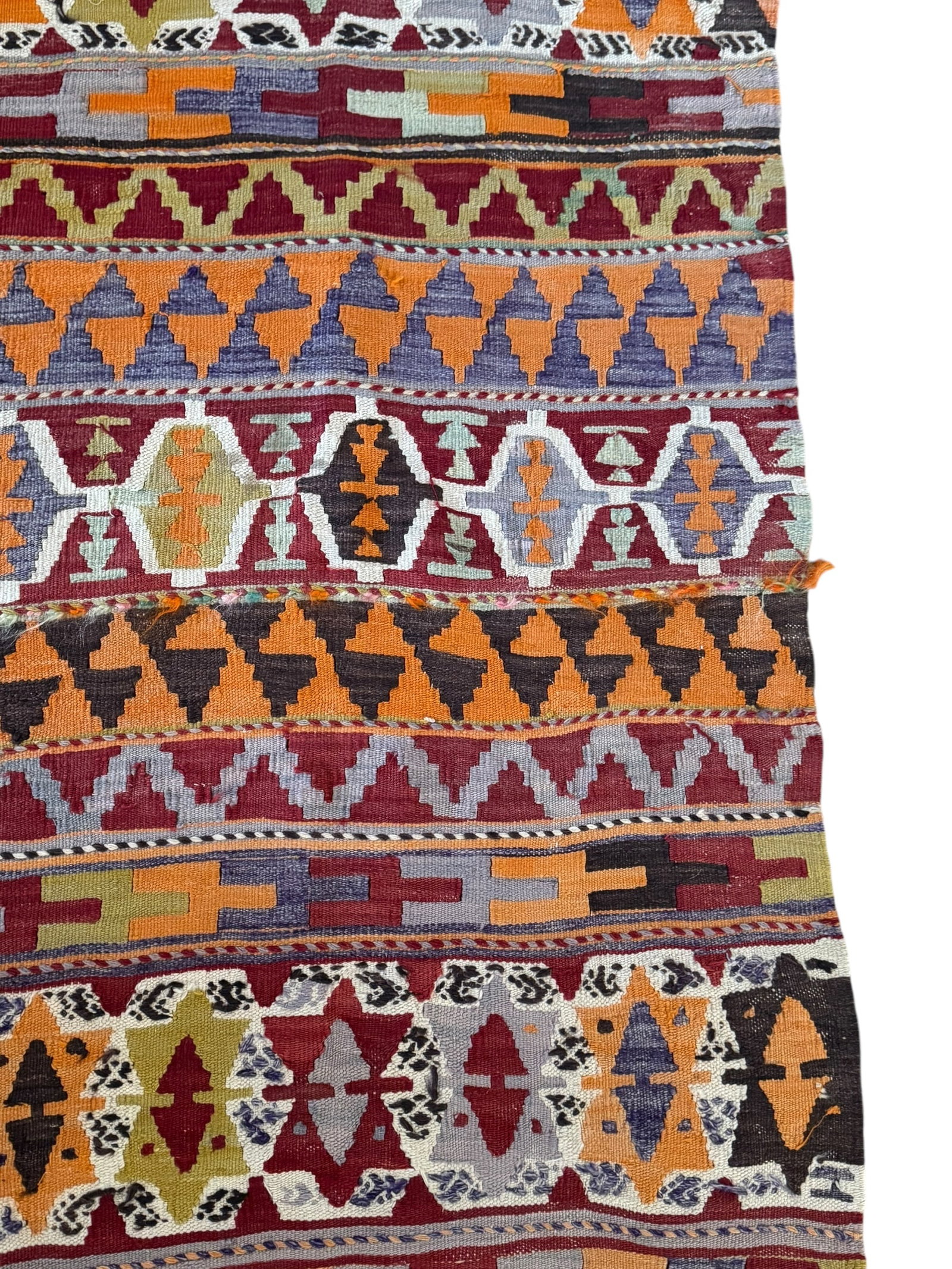 Multicolored Turkish Rug - 4