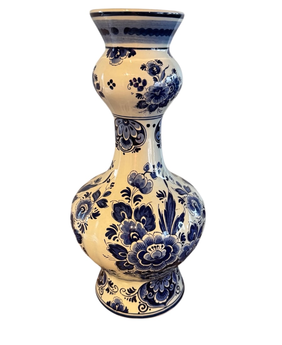 Small Delft Gourd Vase - 2