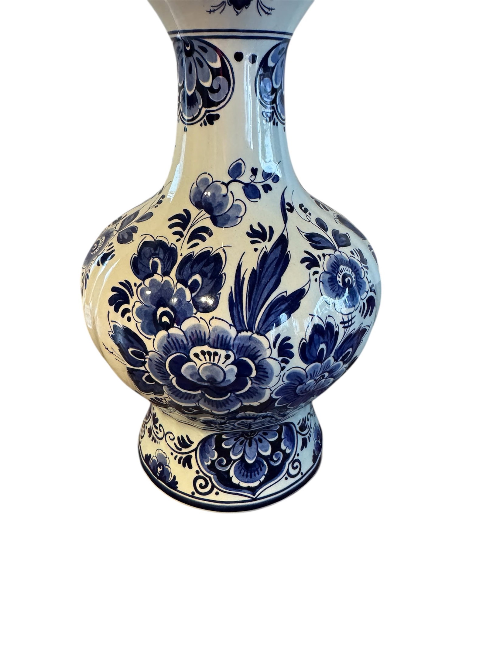 Small Delft Gourd Vase - 3