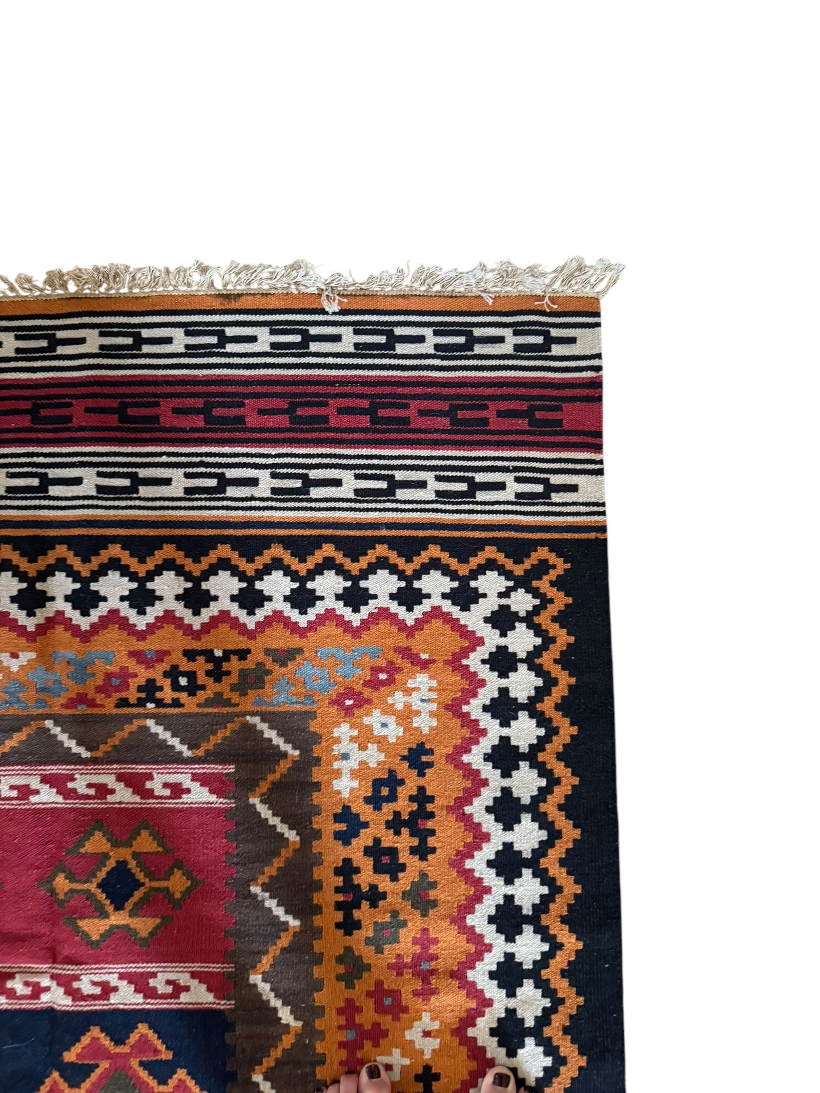 Red Argentinian Rug - 5
