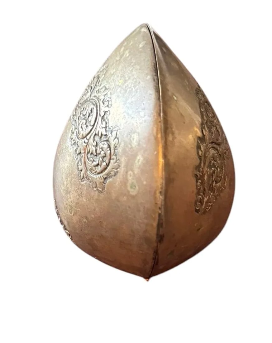 Indonesian Silver Clam Shell Box - 2