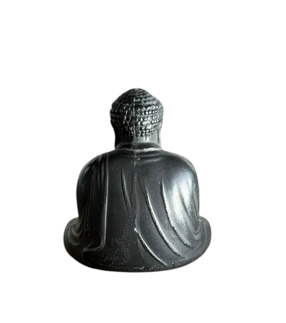 Black Stone Buddha Figure - 2