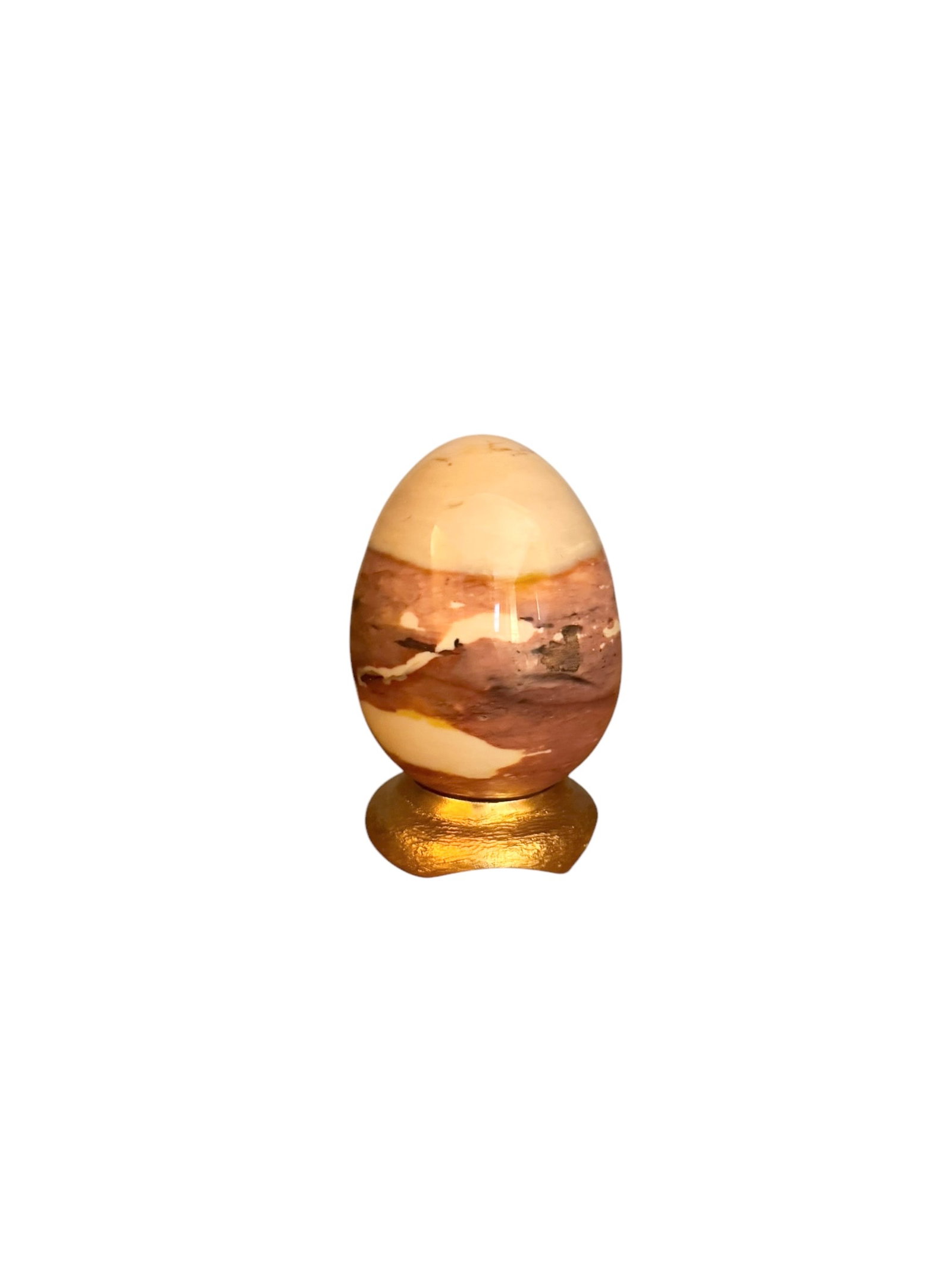 Set of Three Agate Eggs - 3