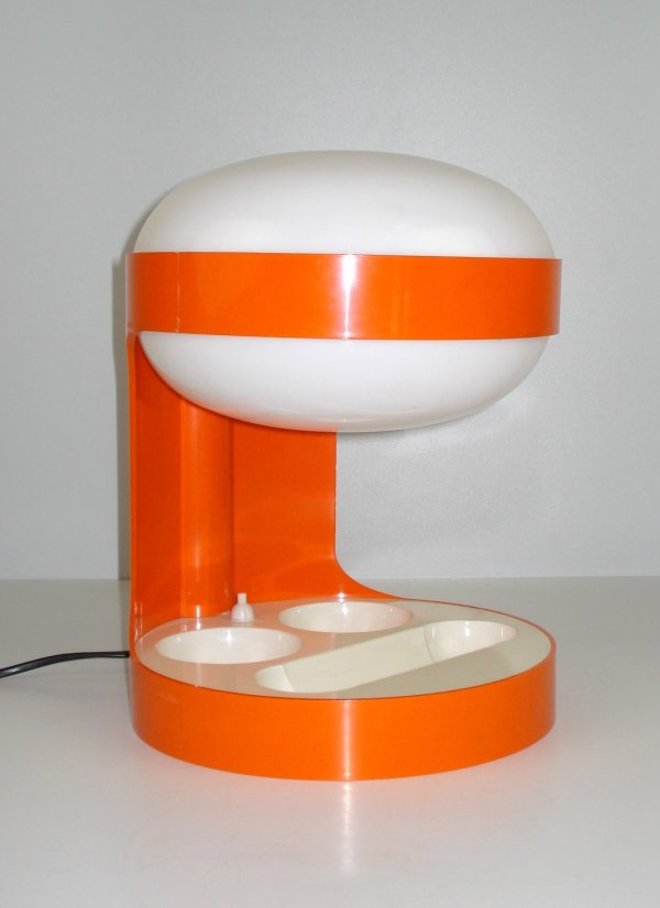 "Joe Colombo, Table Lamp, 1965 for Kartell. White