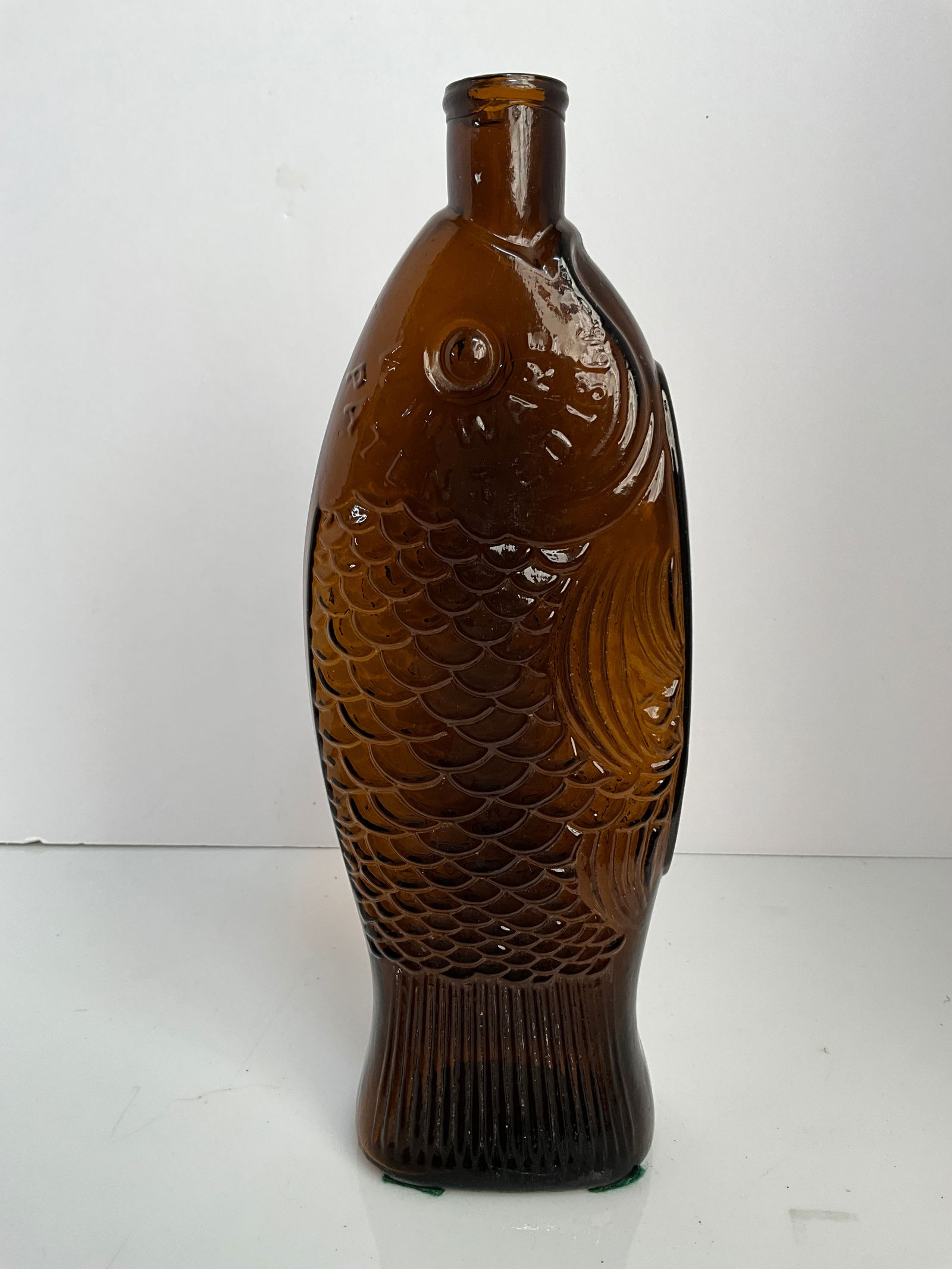The Fish Bitters, W.H. Ware Patented 1866 Figural Bottle, 1870-80s Bottle (1 of 7)