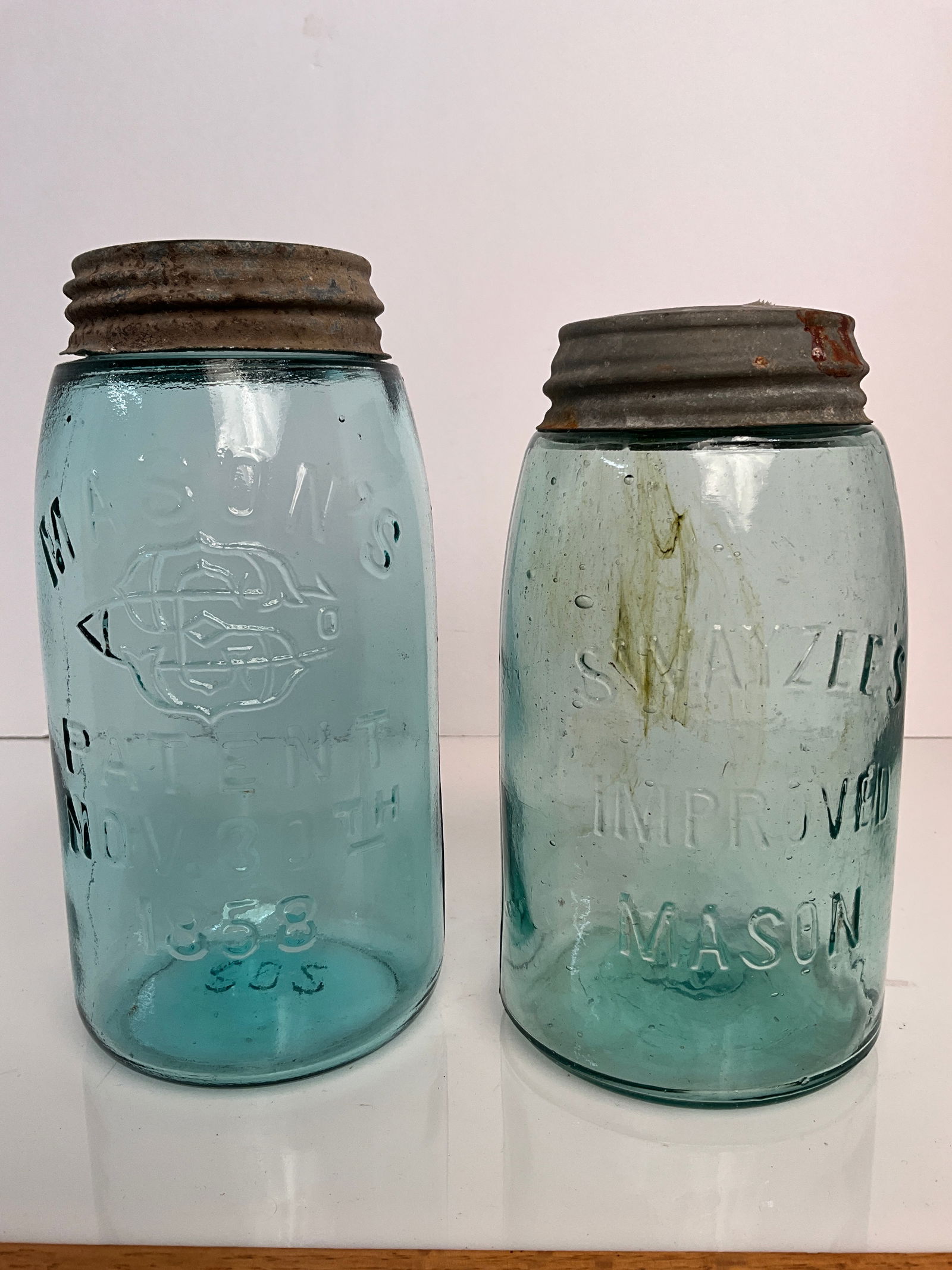 Two Different Swayzee's Fruit Jars (1 of 7)