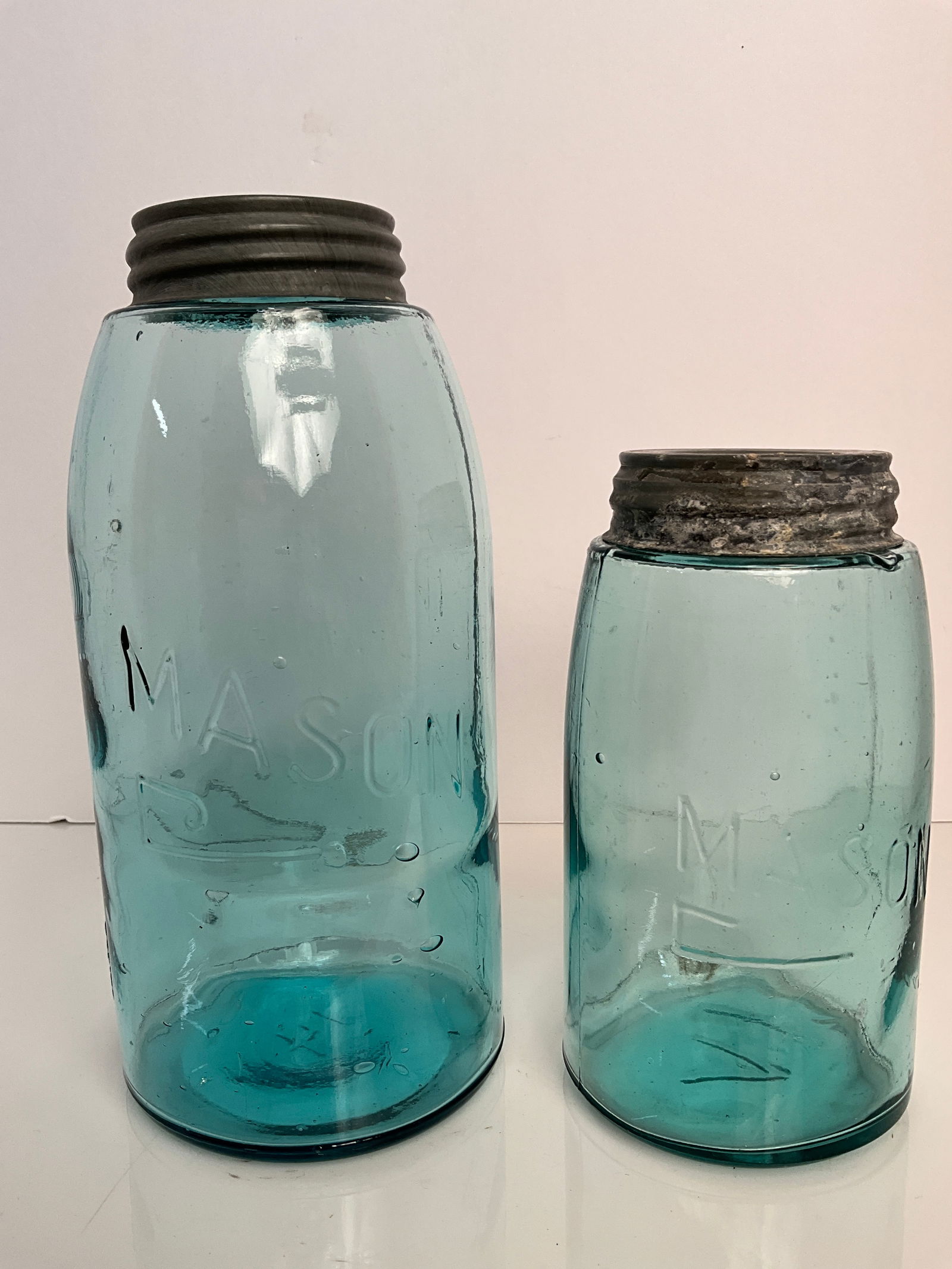 Two Shepherd's Hook Mason Fruit Jars (1 of 5)