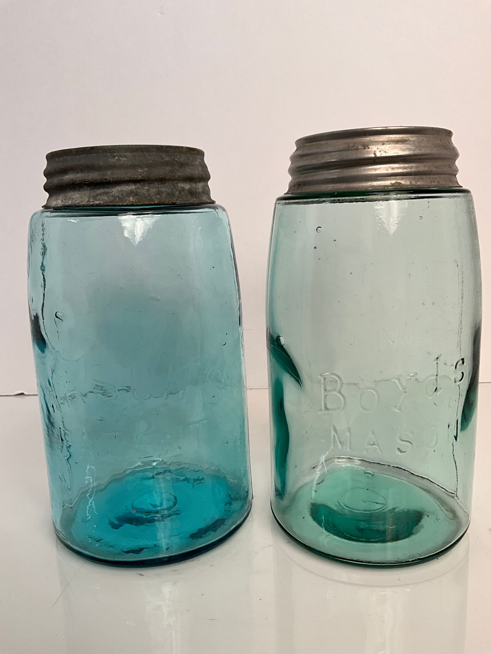 Two Different Quart Size Fruit Jars (1 of 4)
