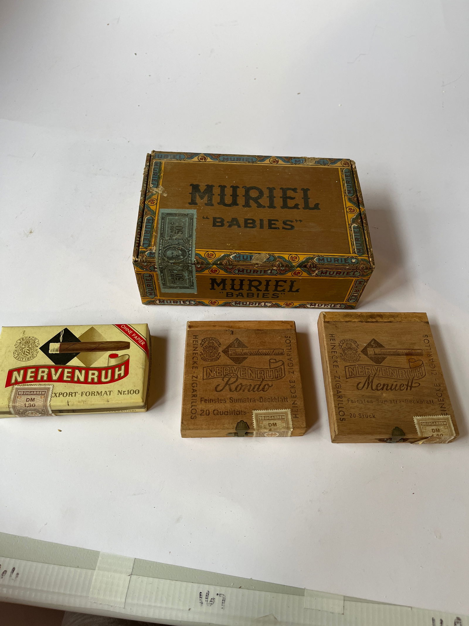 Lot Miscellaneous cigar boxes (1 of 4)