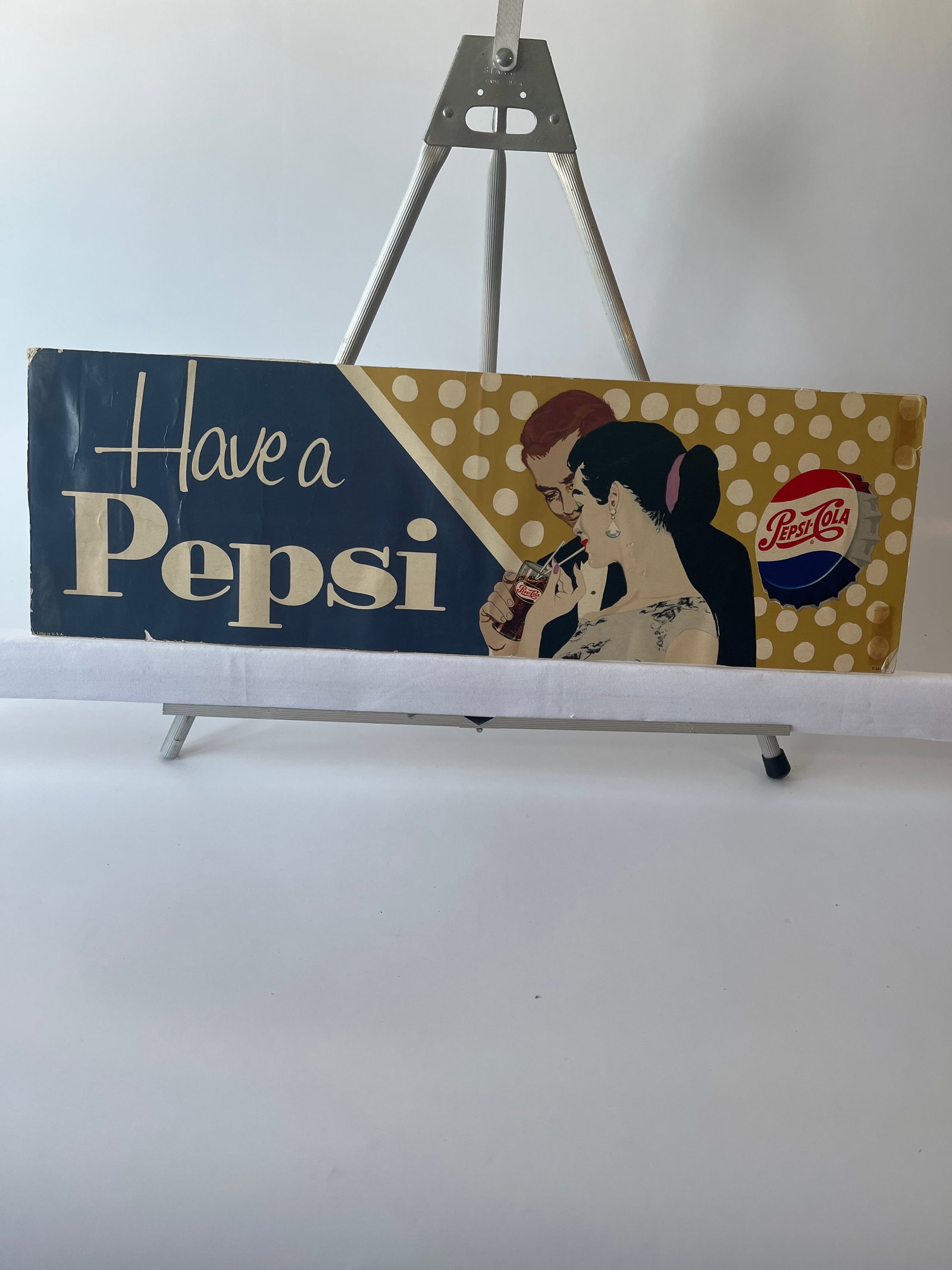 Have a Pepsi paper on foam board. 7" X 22".: Have a Pepsi paper on foam board. 7" X 22".
