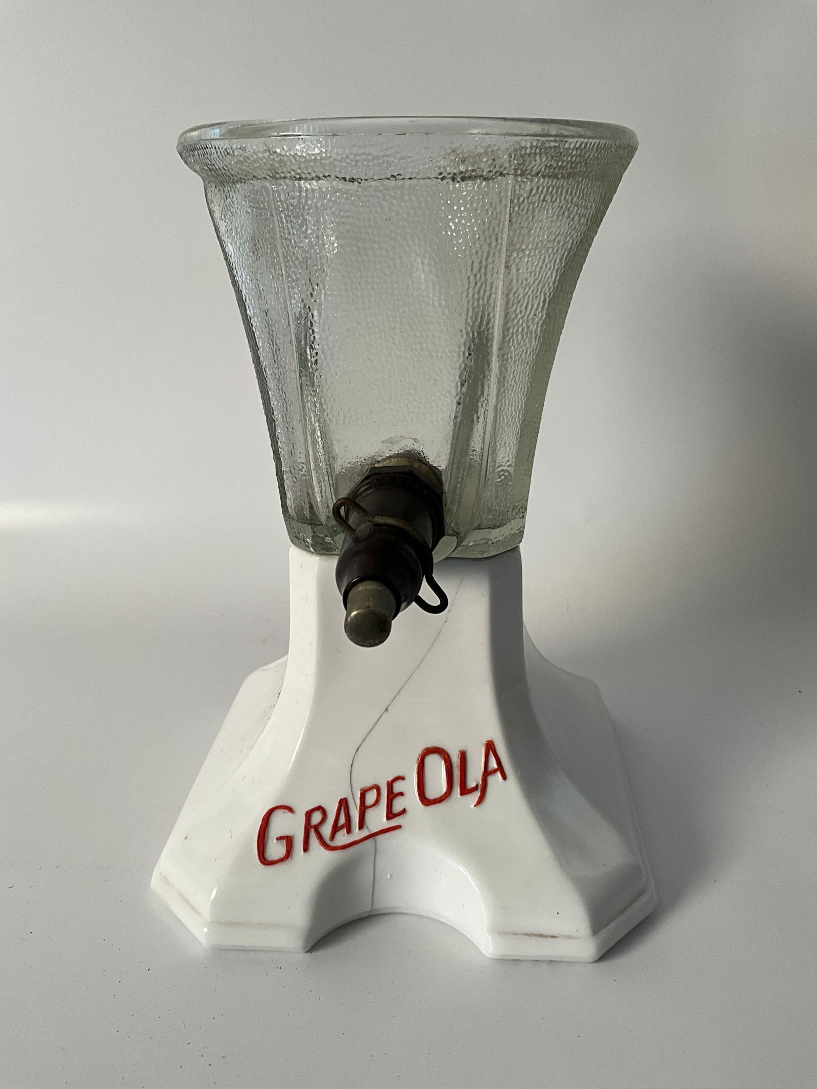 Grape Ola Fountain Syrup Dispenser Soda Advertising (1 of 6)