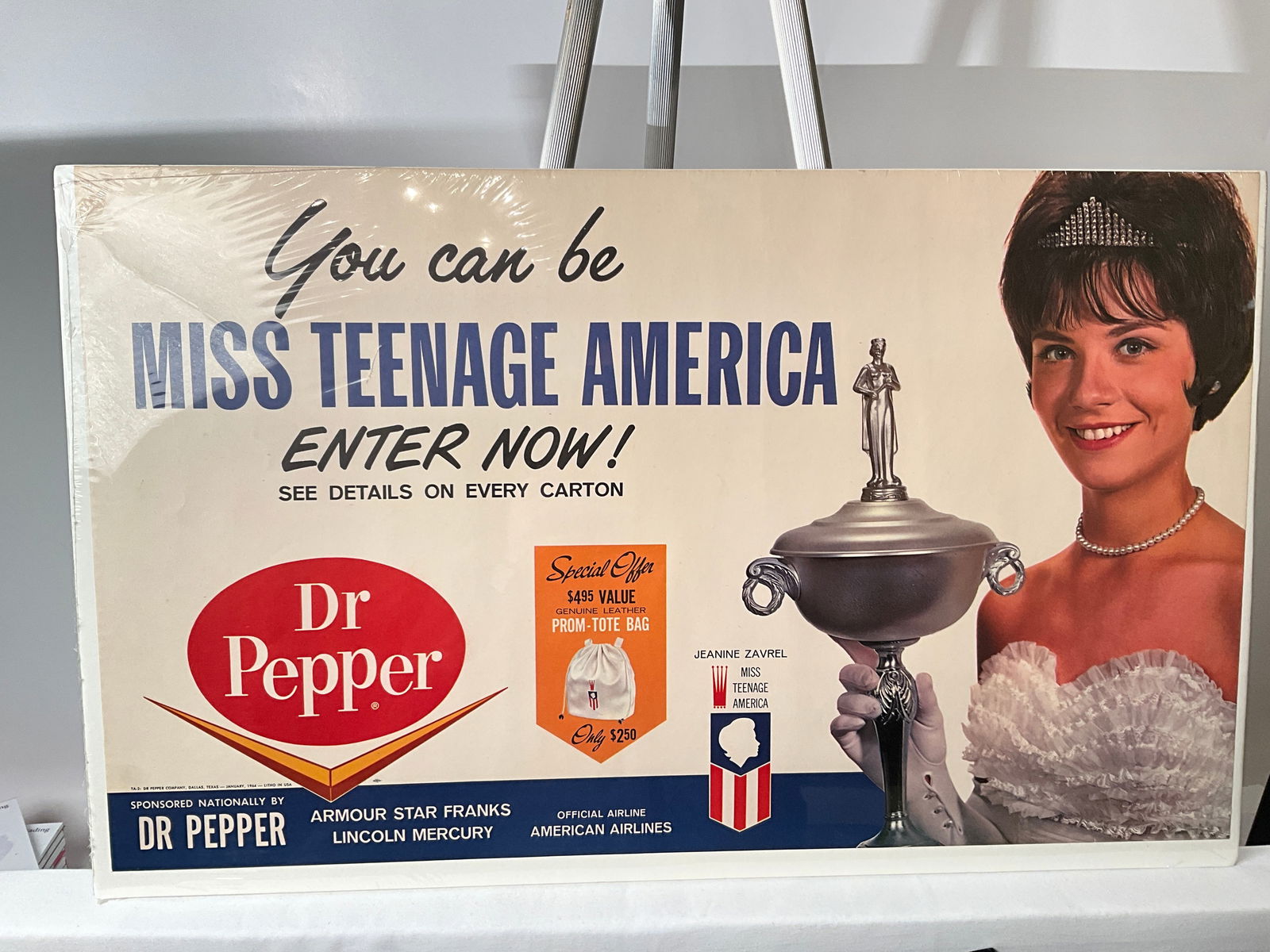 1960s Dr. Pepper Saod Advertisng, Miss Teen America (1 of 5)