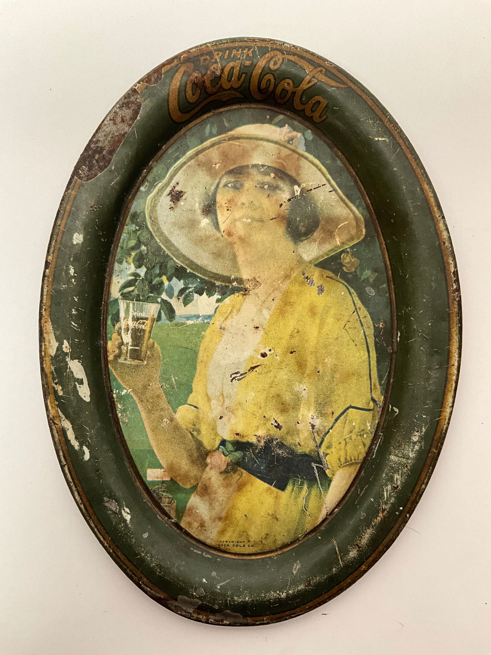 Early 1900s Coca Cola Tip Tray (1 of 5)