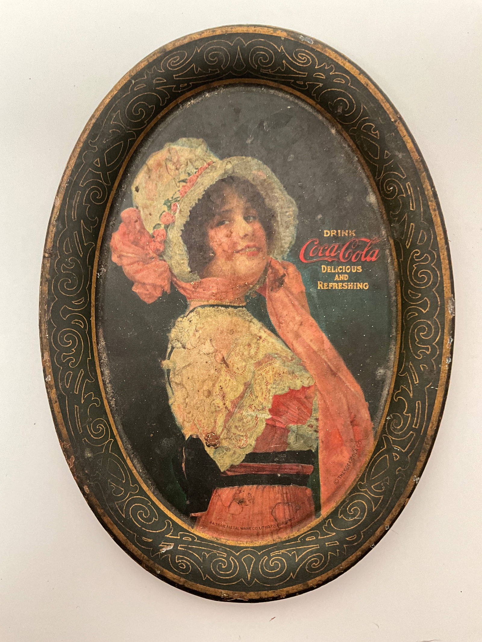 Early 1900s Coca Cola Tip Tray (1 of 2)