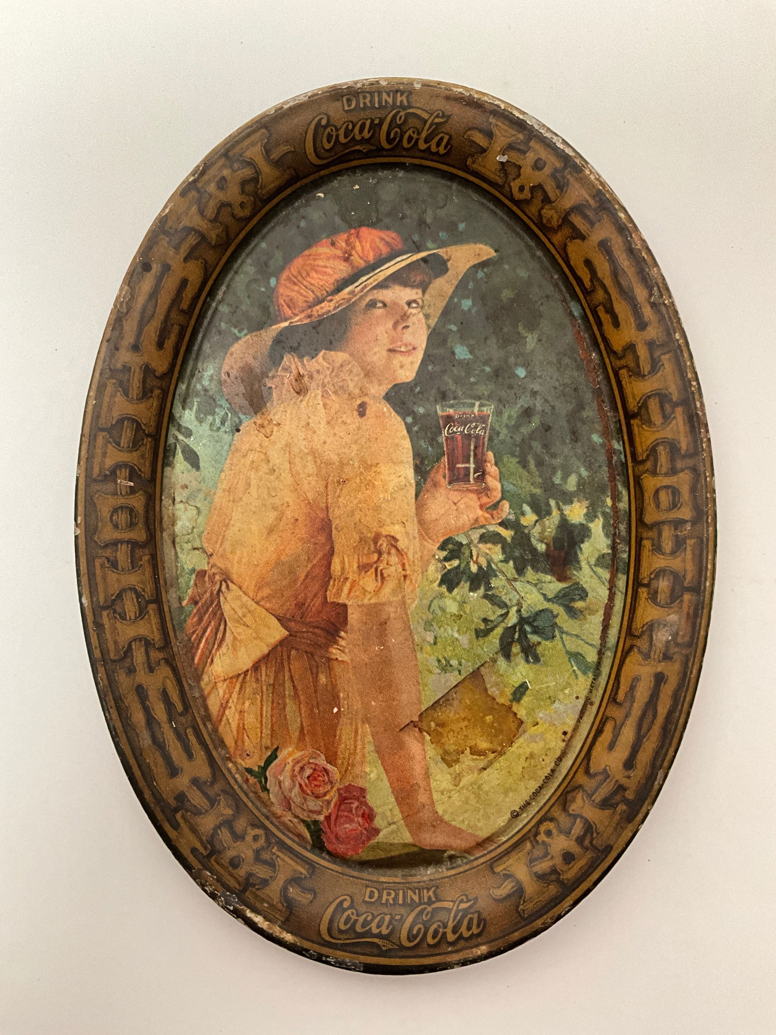Early 1900s Coca Cola Tip Tray (1 of 3)
