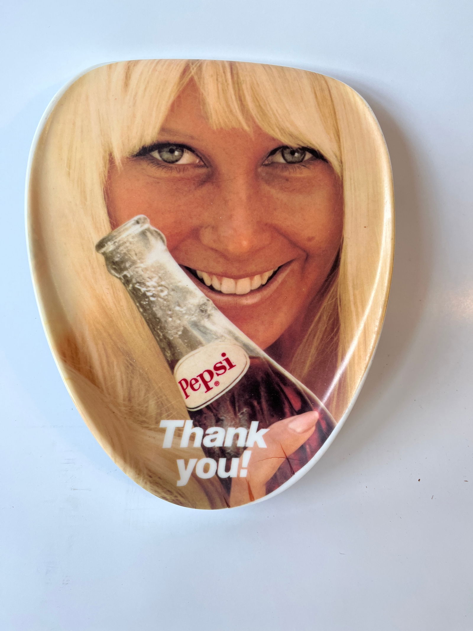 Pepsi tip or coin tray. 8.5 X 7". (1 of 3)