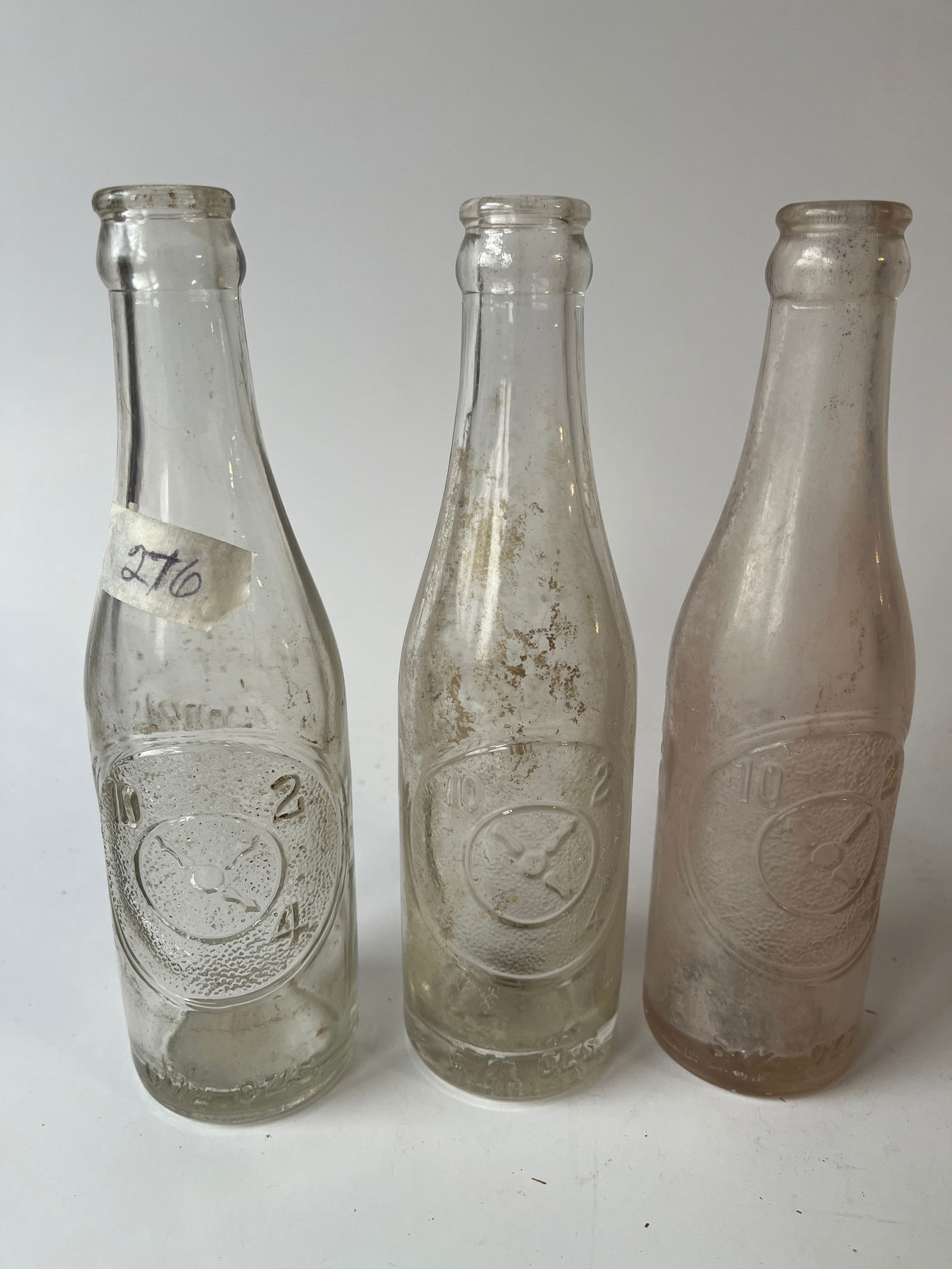 Lot of 3 Dr Pepper bottles. (1 of 4)