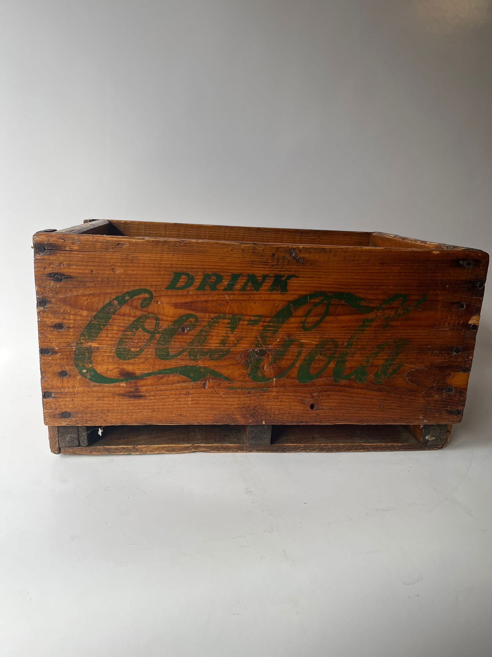 Wood Coca-Cola empty crate. Nice.: Wood Coca-Cola empty crate. Nice.