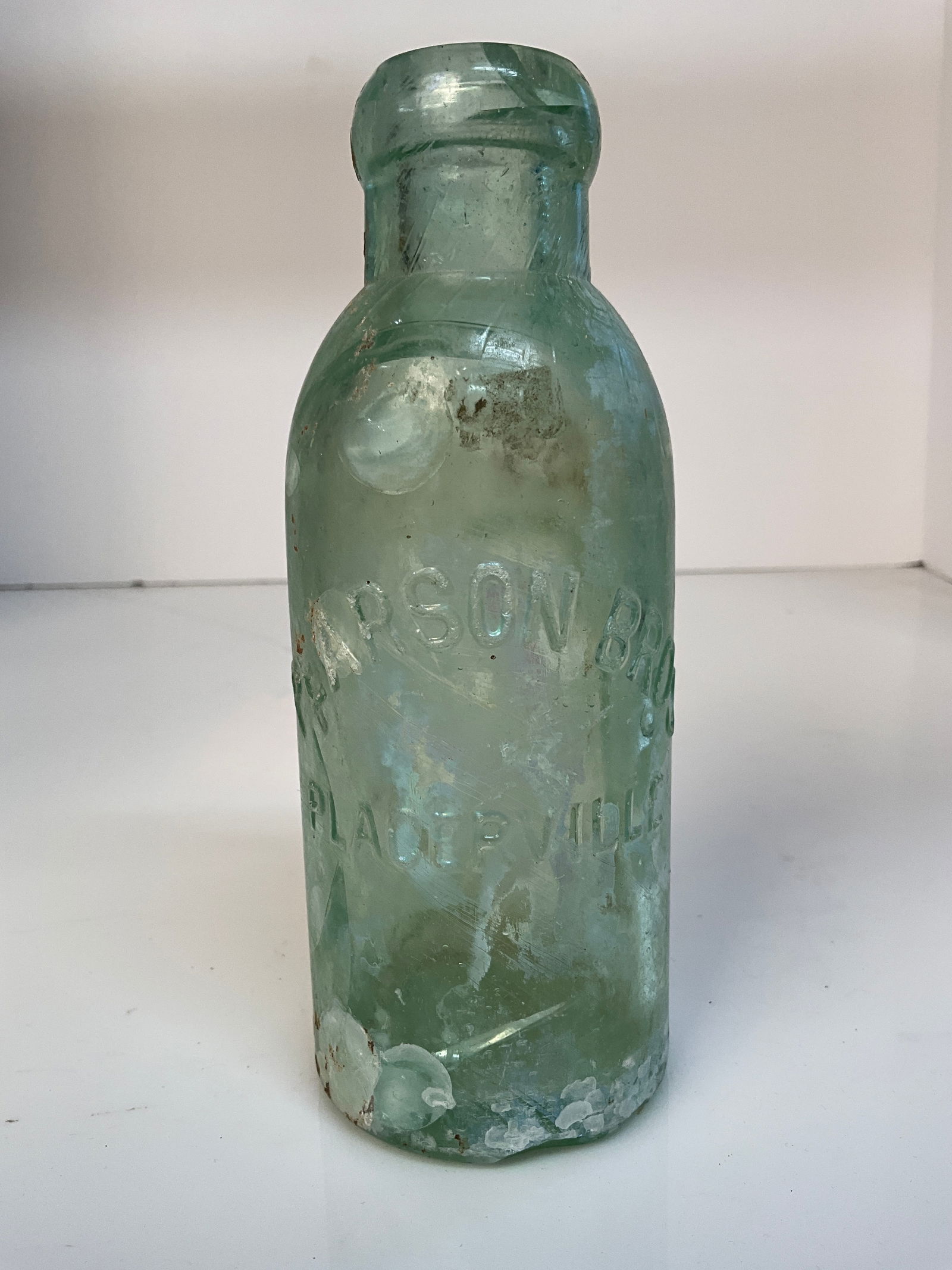 Pearson Bros, California Bottle, Rare Odd Hutch Soda Style Bottle (1 of 6)