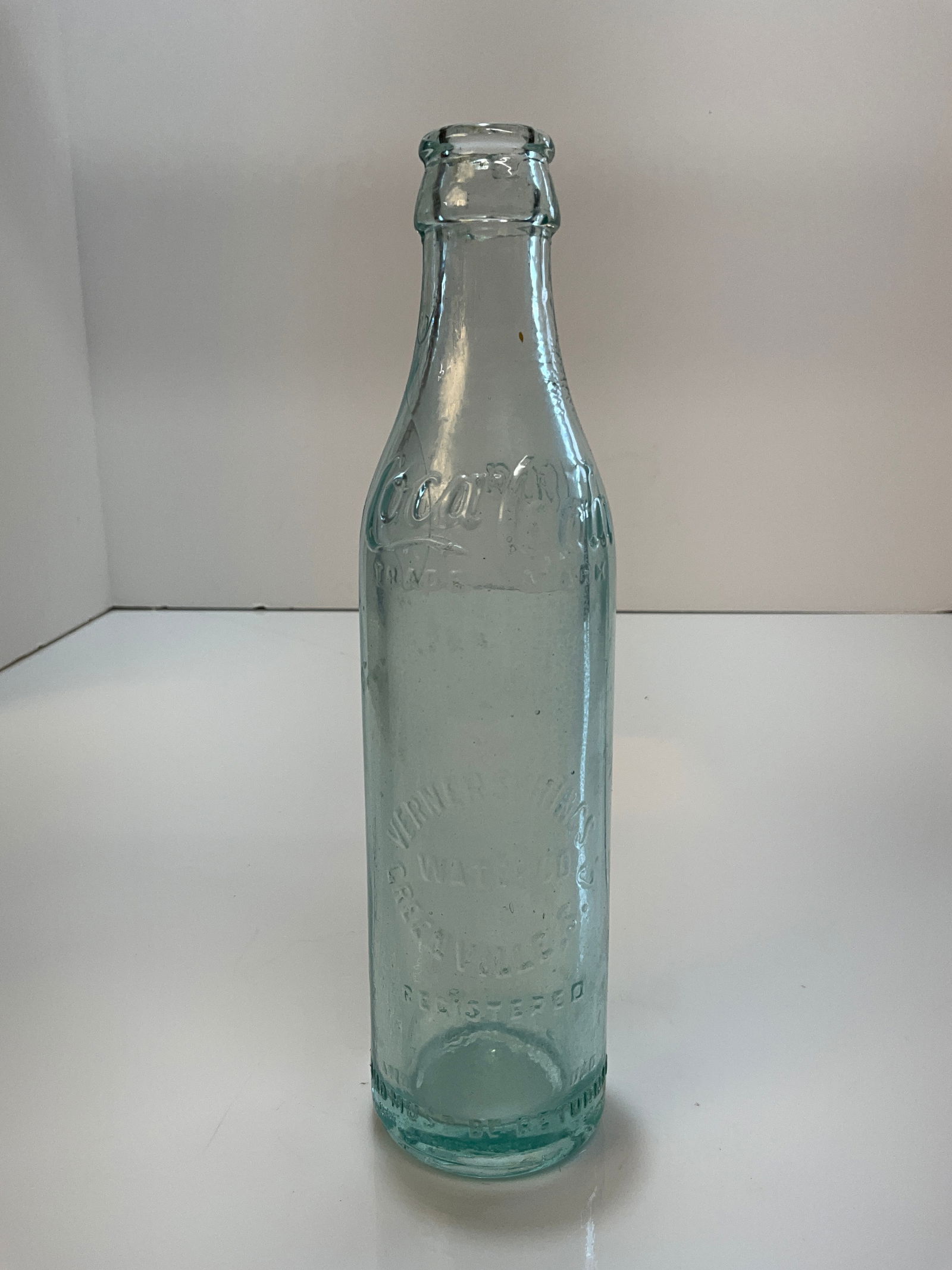 Rare Verner Springs Water Co. Greenville South Carolina Coca - Cola Bottle (1 of 6)