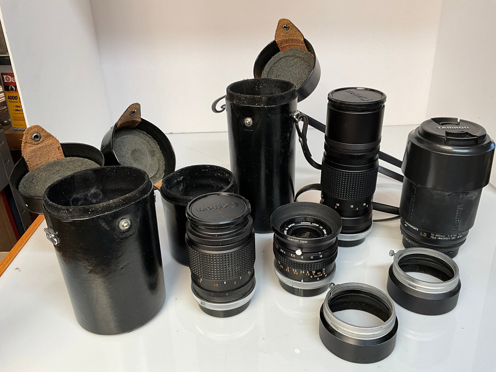 Camera lens bundle, Canon and Tamron (1 of 5)