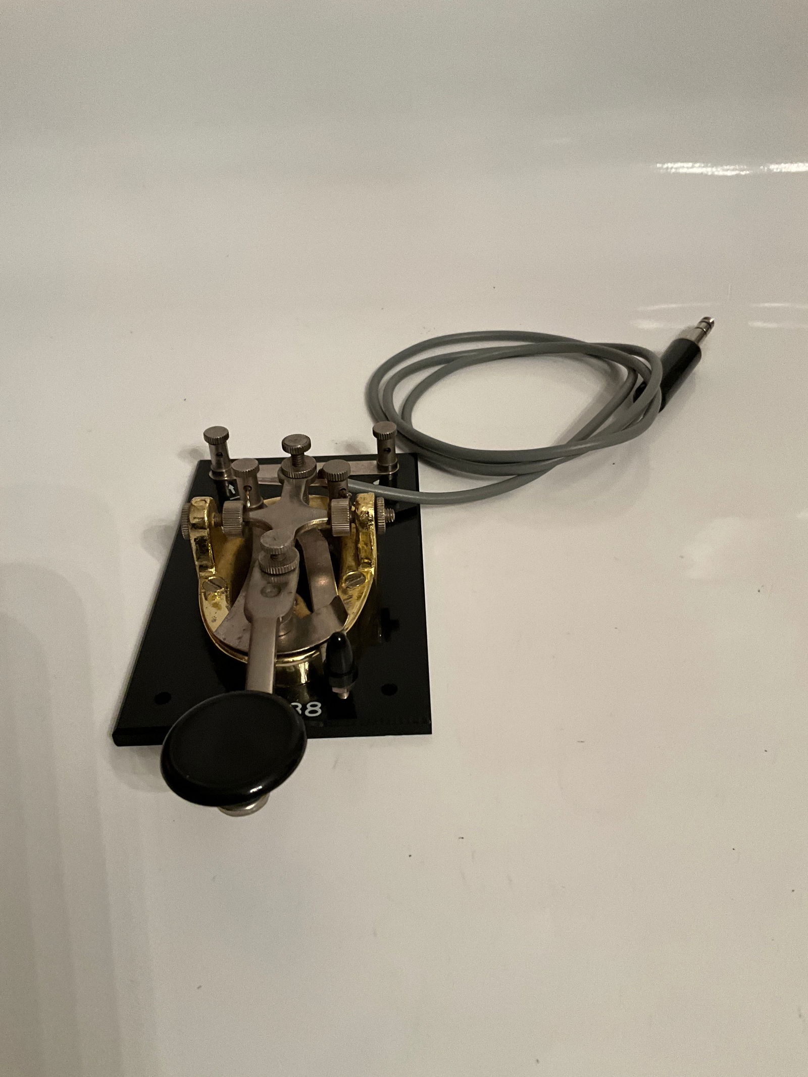 Vintage JJ-38 Japanese Made Telegraph Key/Ham Radio/Morse Code (1 of 4)