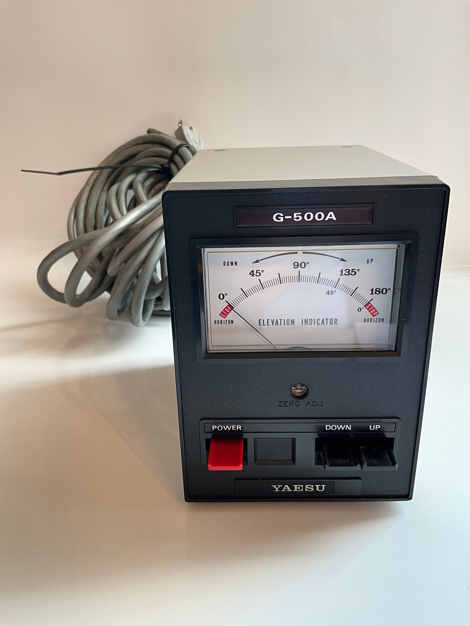 Vintage - Yaesu G-500A With Elevation Indicator: Vintage - Yaesu G-500A With Elevation IndicatorThis item is used, clean and well taken care of. The item was working when removed from the home.This item was removed from a non-smoking home, and were 
