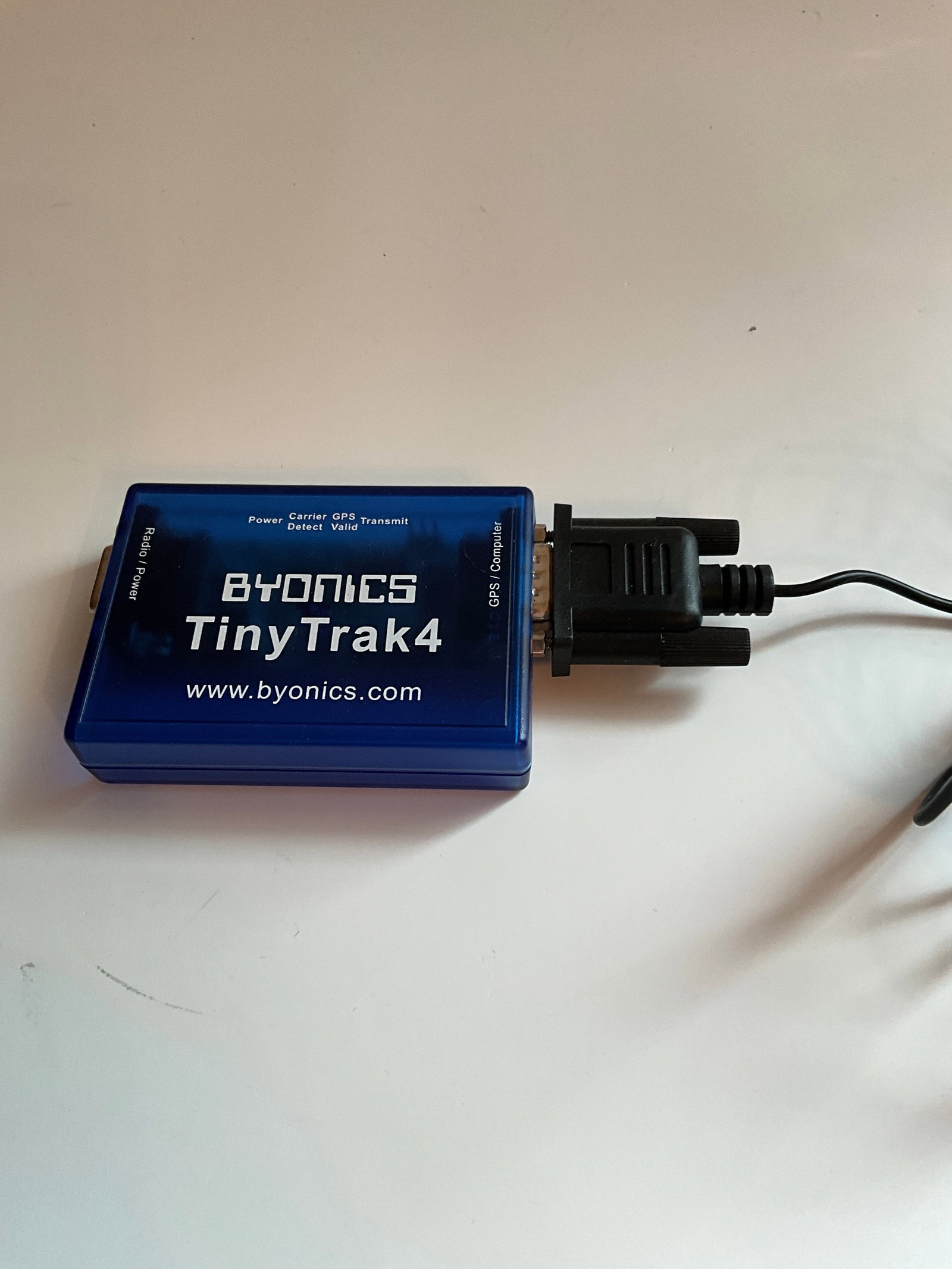 Byonics TinyTrak4 Carrier GPS / COMPUTER Radio APRS Tracker V: Byonics TinyTrak4 Carrier GPS / COMPUTER Radio APRS Tracker V This item is used, clean and well taken care of. The item was working when removed from the home.This item was removed from a non-smoking 