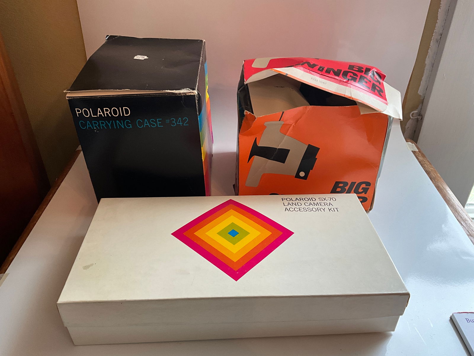 Lot of three Polaroid Cameras and Accessories, Two Cameras and Land Camera Kit (1 of 7)