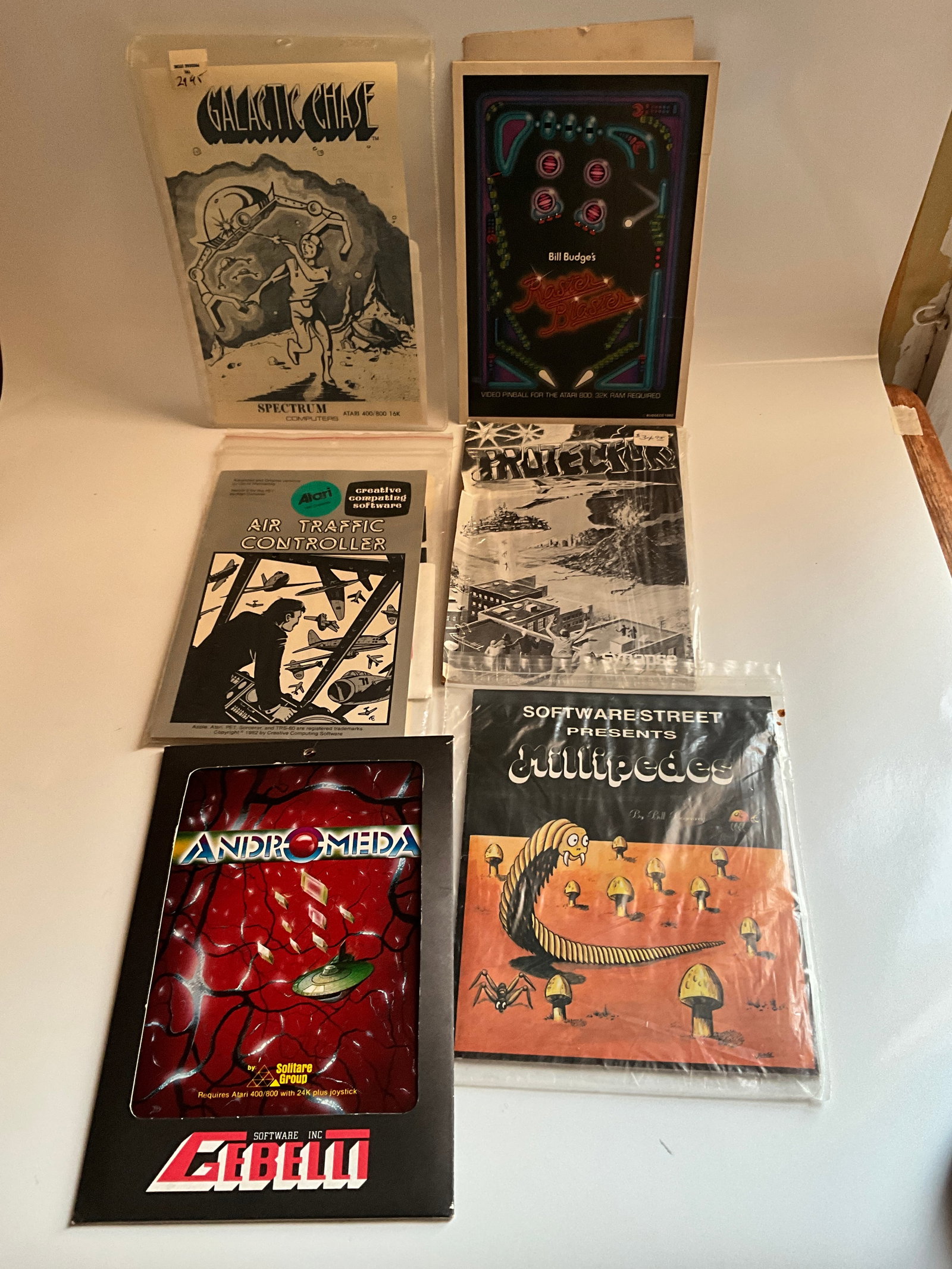 Atari 400/800 Lot of 6 Computer Disk Games (1 of 5)