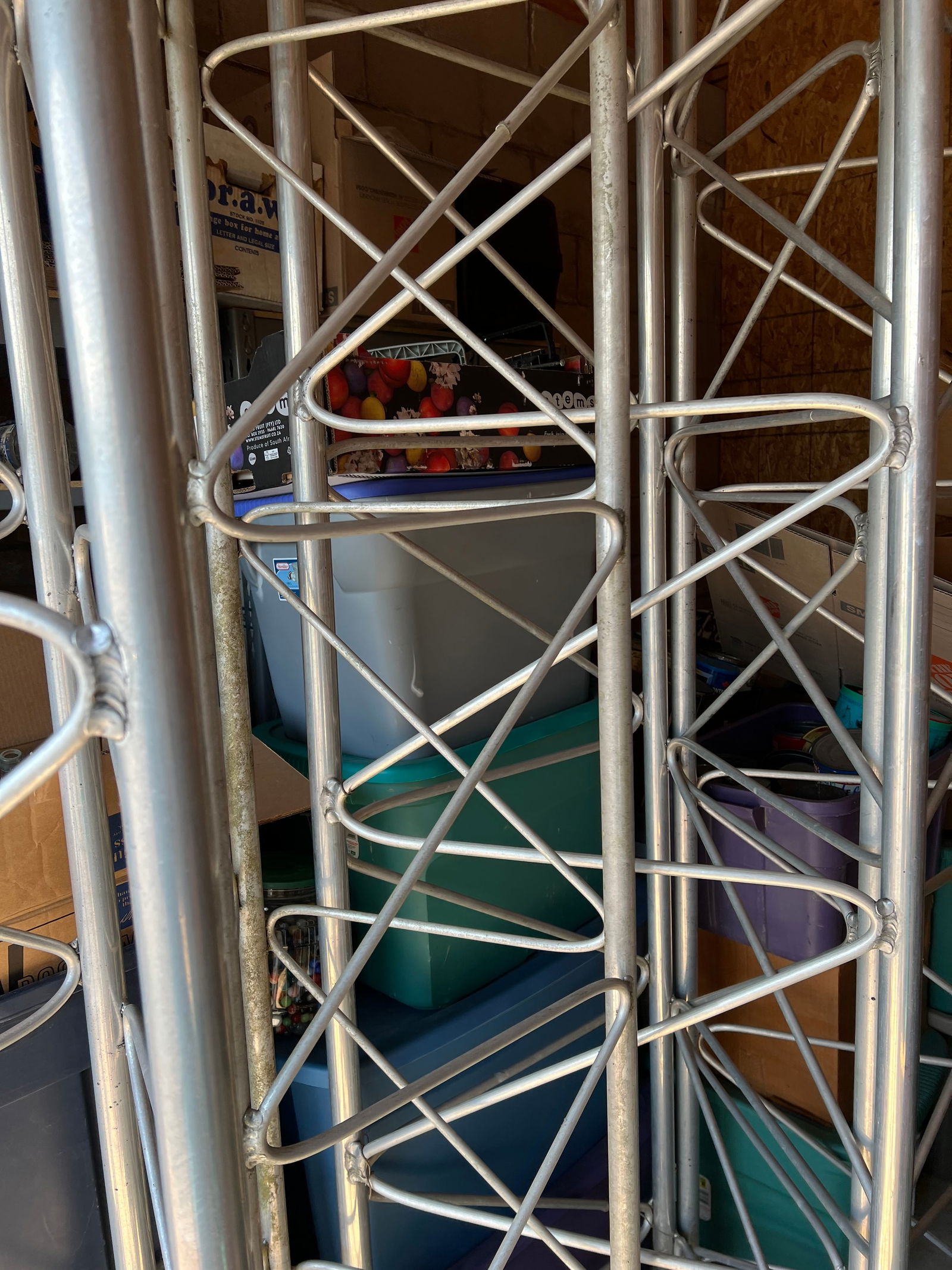 40 Ft Ham Radio Aluminum Antenna Tower, Used - Four 10 Ft Sections (1 of 2)