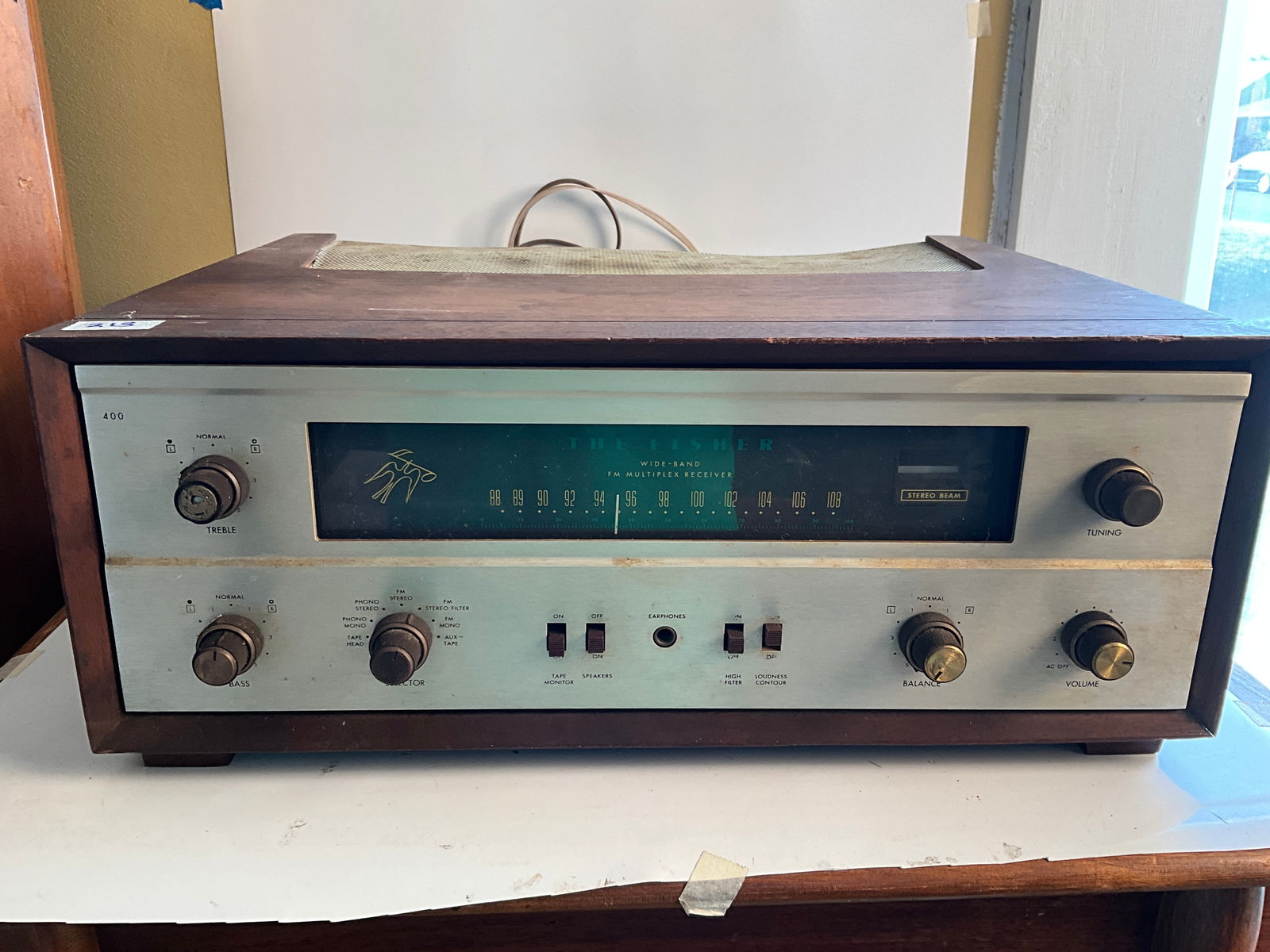 The Fisher Model 400 Stereo Tube Receiver - Parts Only (1 of 3)