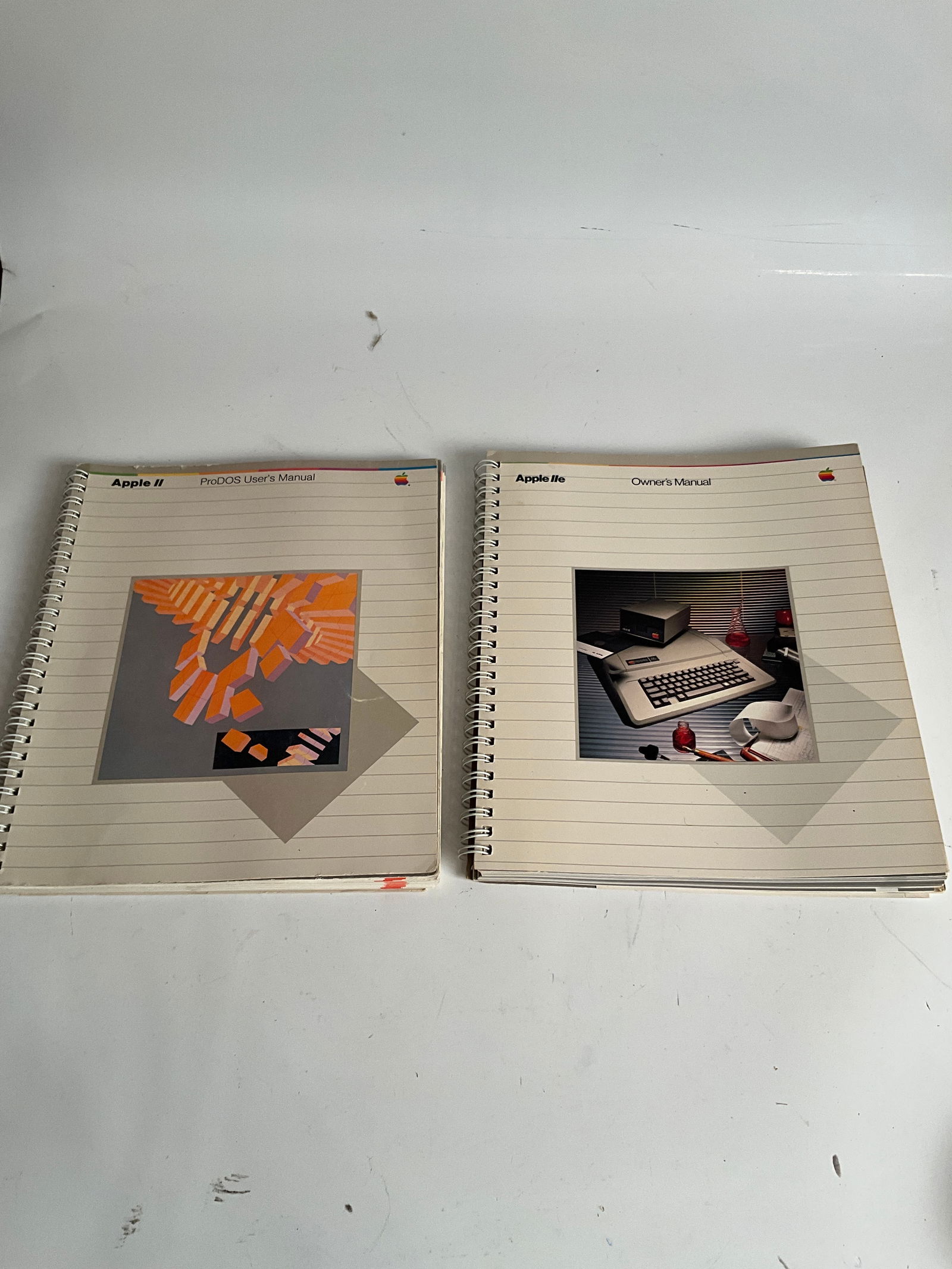 Lot of various Apple IIE, early 1980s  Owners Manuels - 2books (1 of 3)