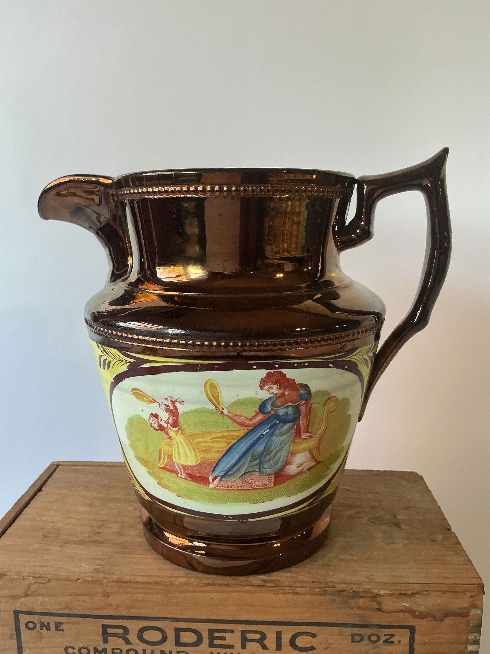 Copper Lustre Pitcher (1 of 5)