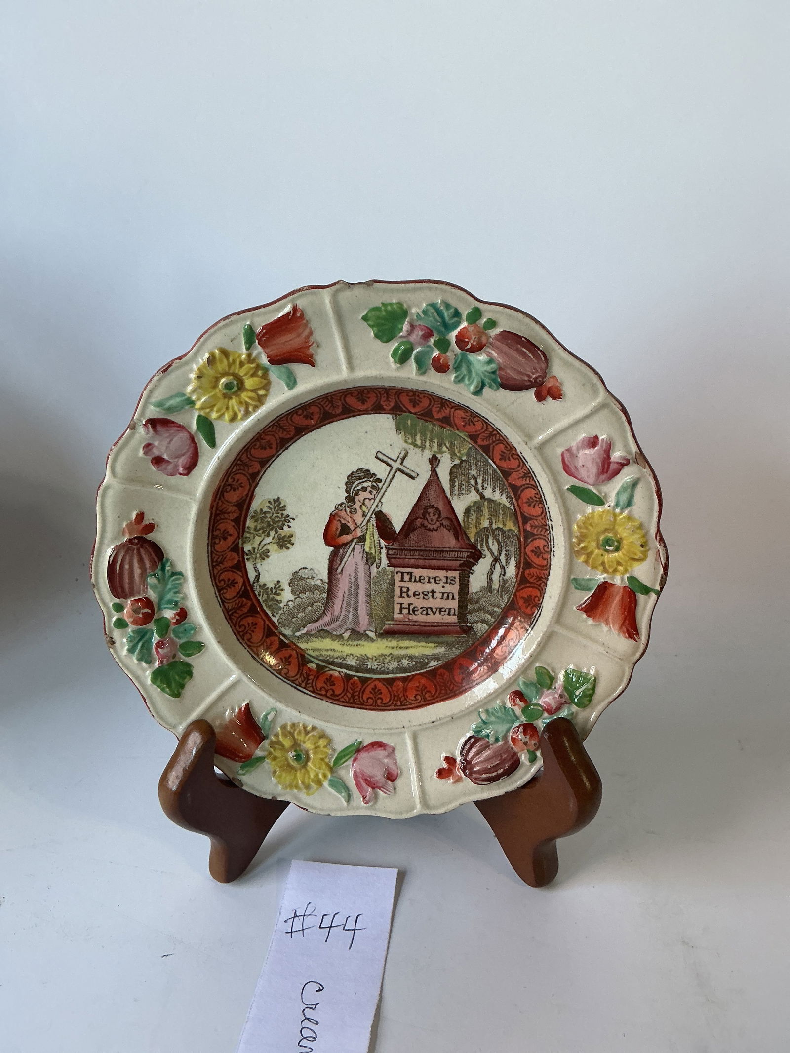 Creamware Child's Plate (1 of 3)